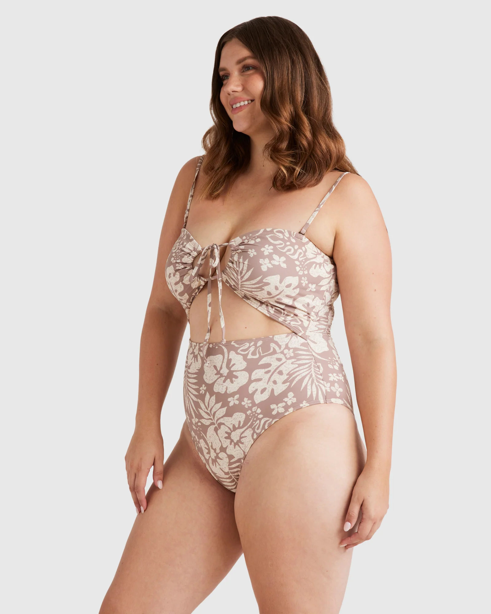 Womens Off Tropic Drew One Piece Swimsuit - Image 7