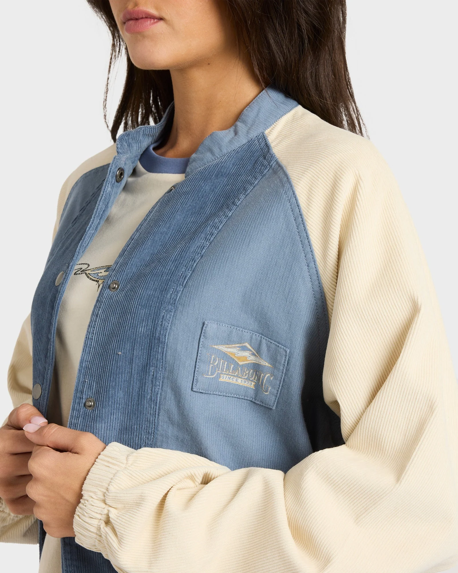 Womens Og Burleigh Bomber Corduroy Jacket - Image 5