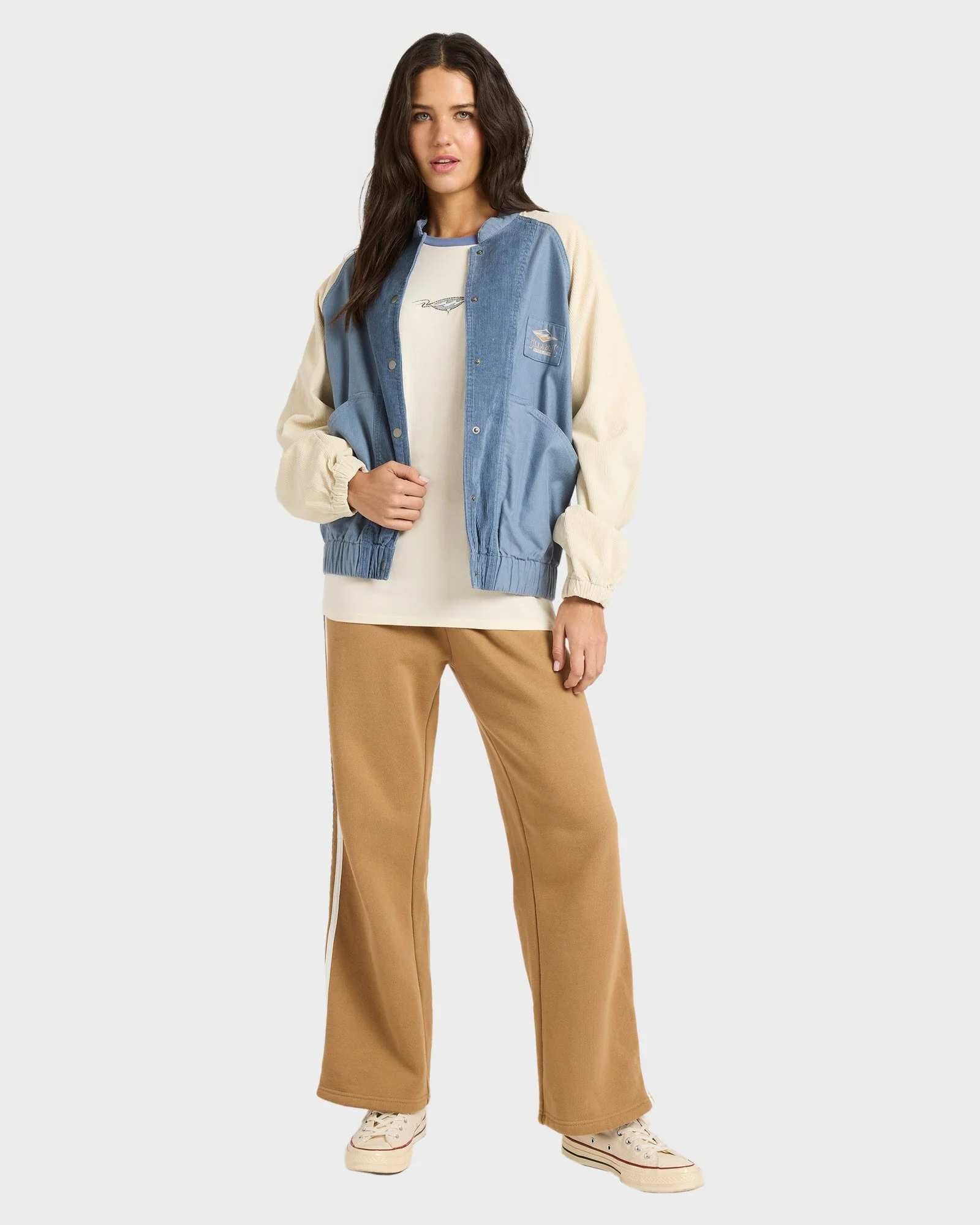 Womens Og Burleigh Bomber Corduroy Jacket - Image 6