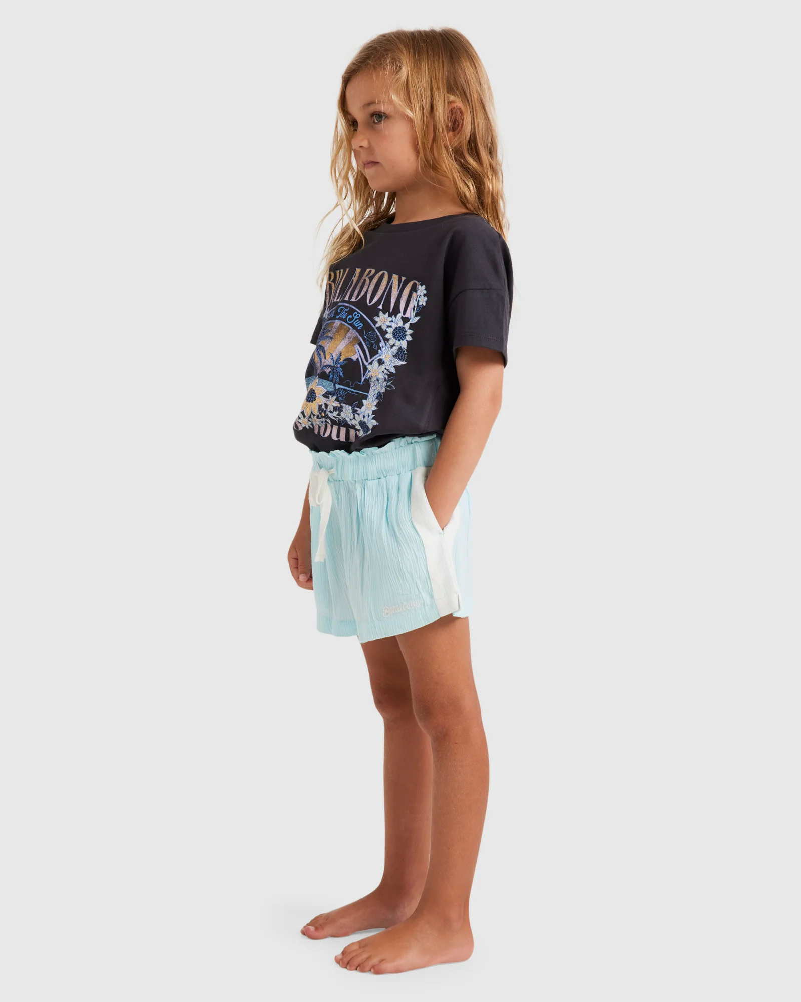 Girls 0-5 Olly Elastic Waist Shorts - Image 2