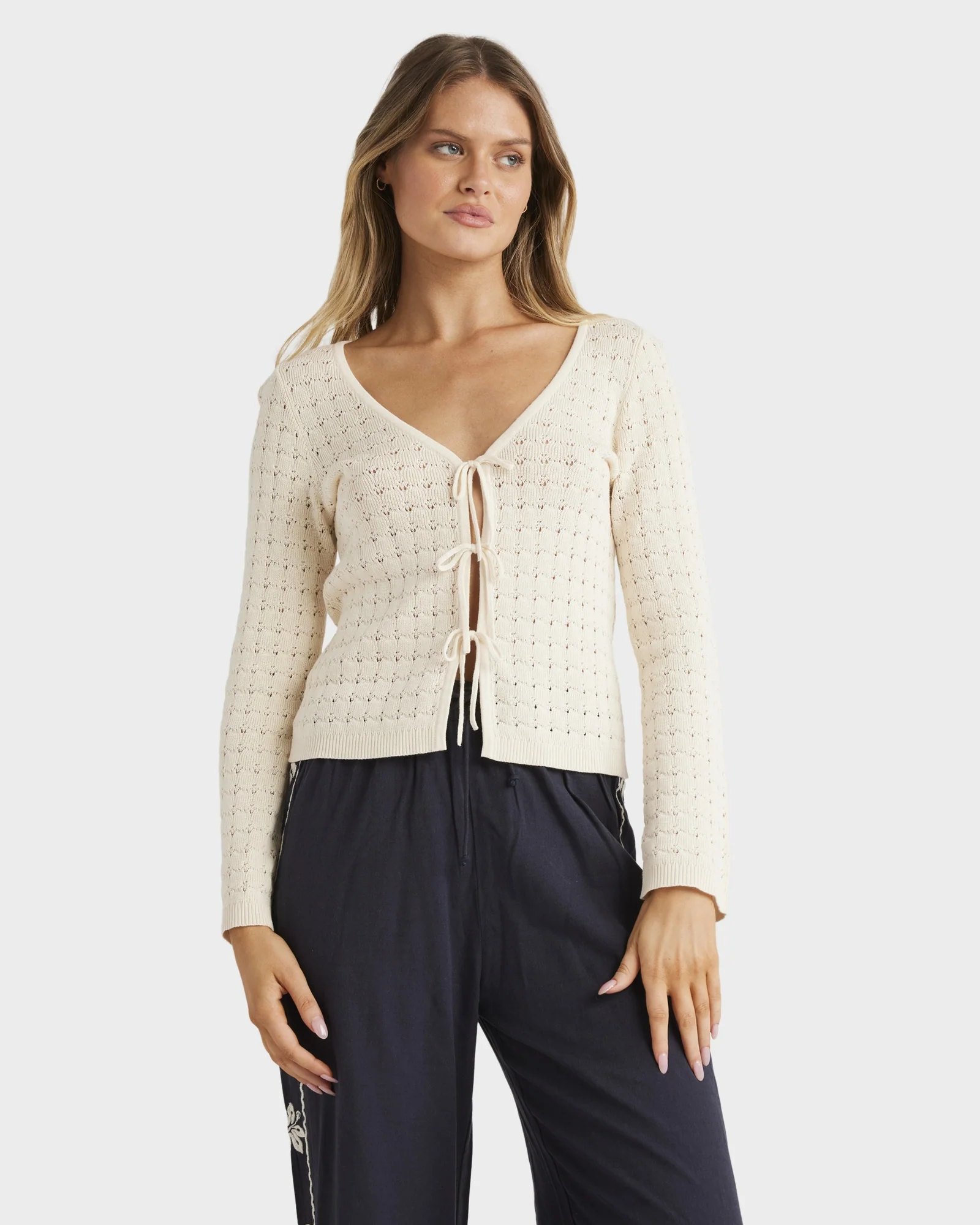 Womens On My Mind Knit Top - Image 2