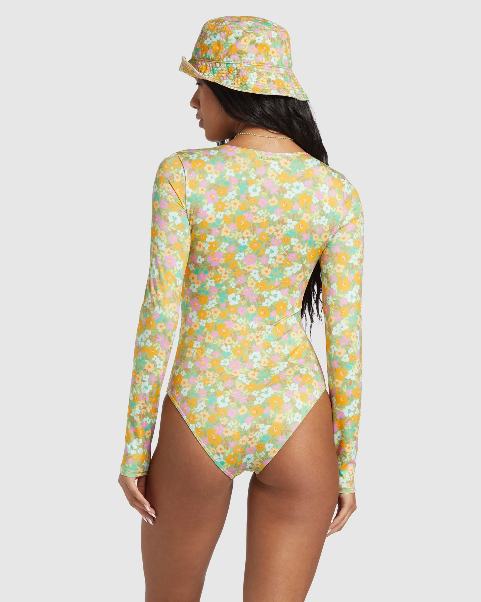 Womens On The Bright Side Bodysuit Rash Vest - Image 3