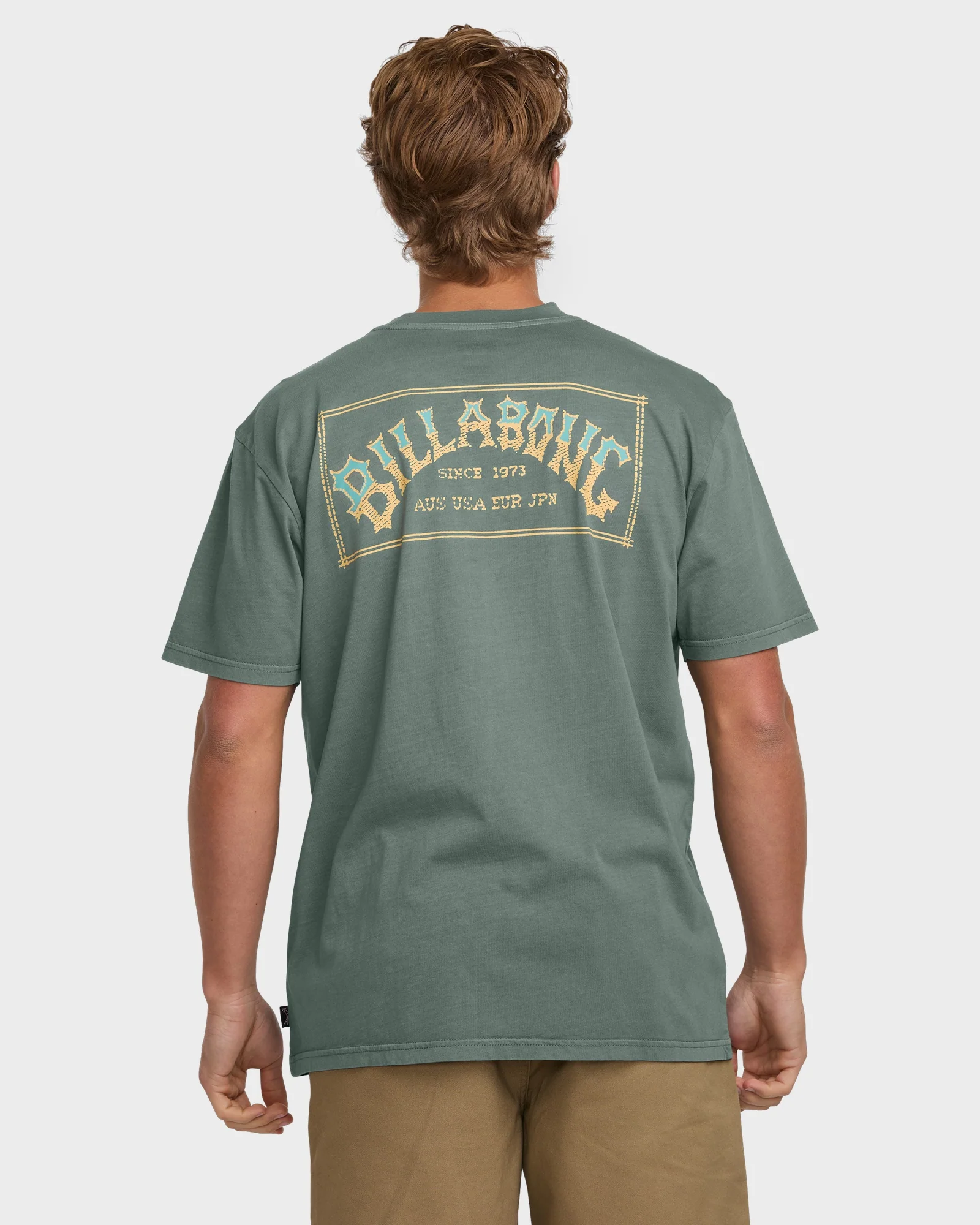 Mens Original Arch Premium Wave Washed T-Shirt - Image 3