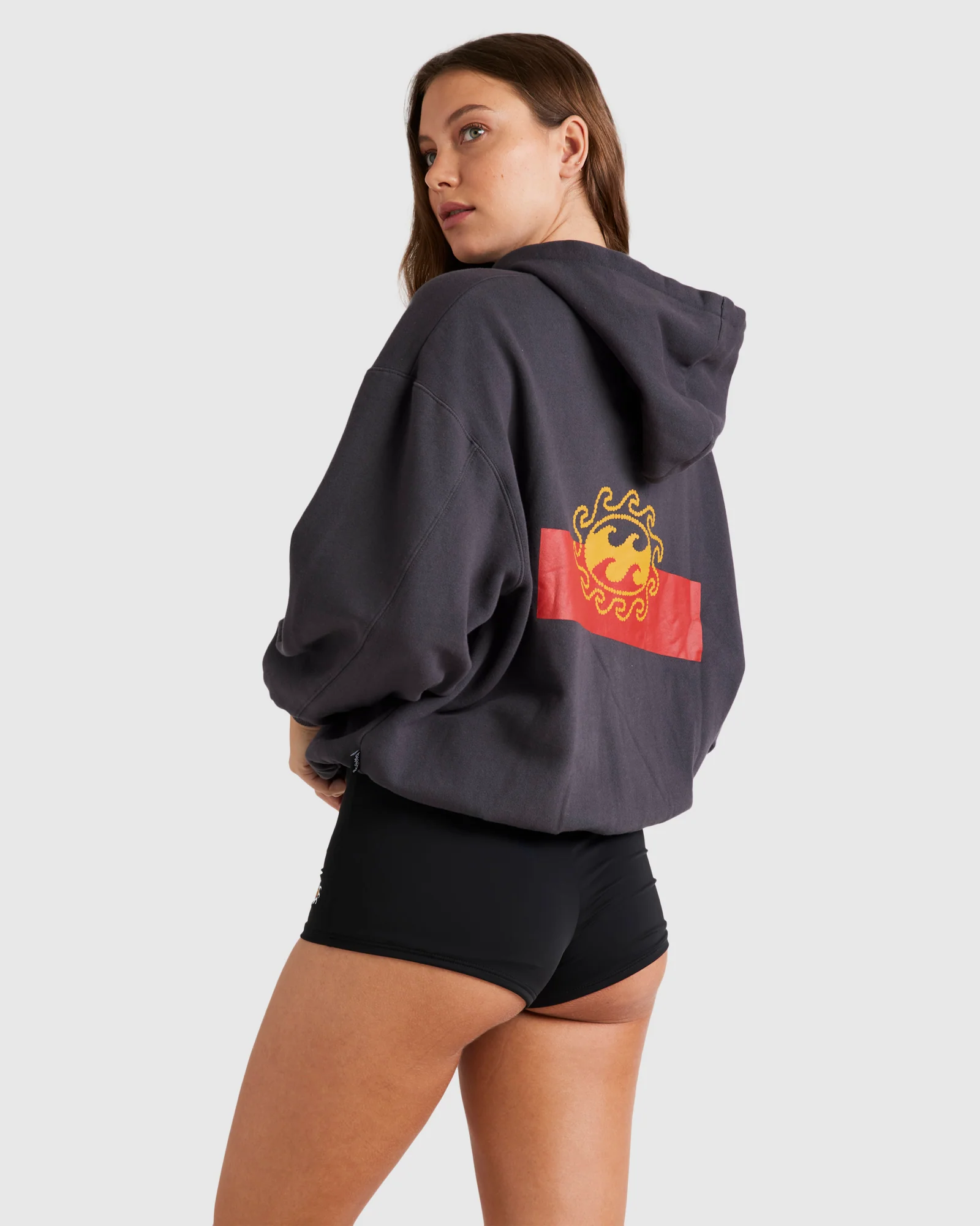 Womens Otis Arch Sun Kendall Pullover Hoodie - Image 3