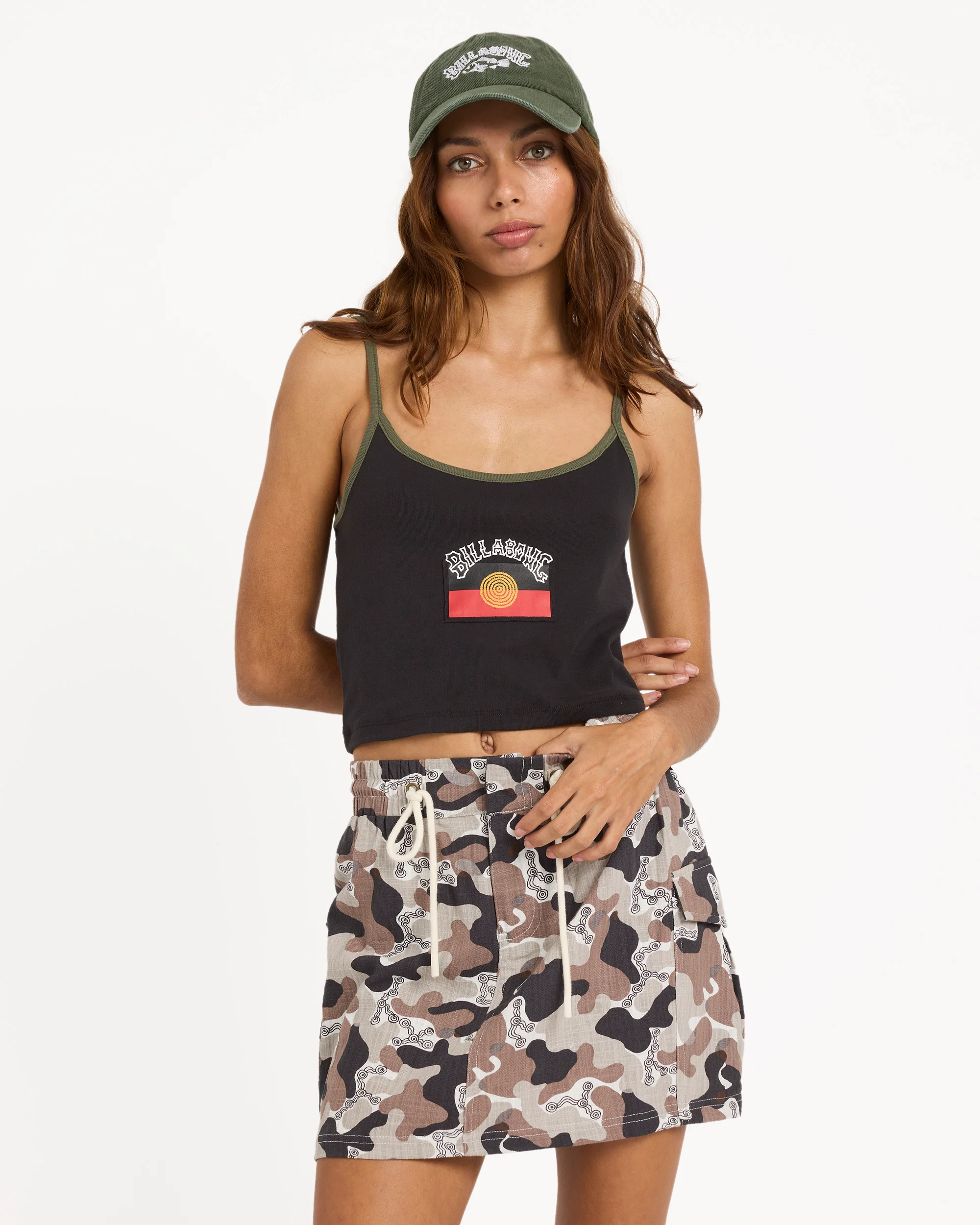 Womens Otis Flag Tank Top - Image 2