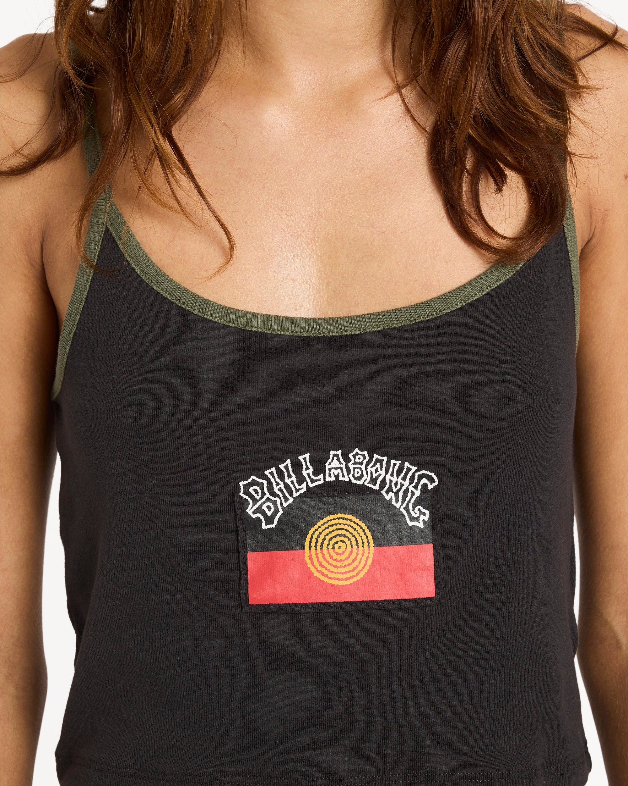 Womens Otis Flag Tank Top - Image 5