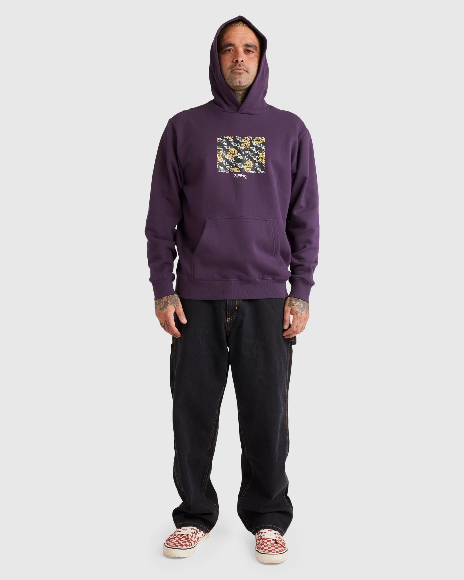 Mens Otis Flow Pullover Hoodie - Image 5