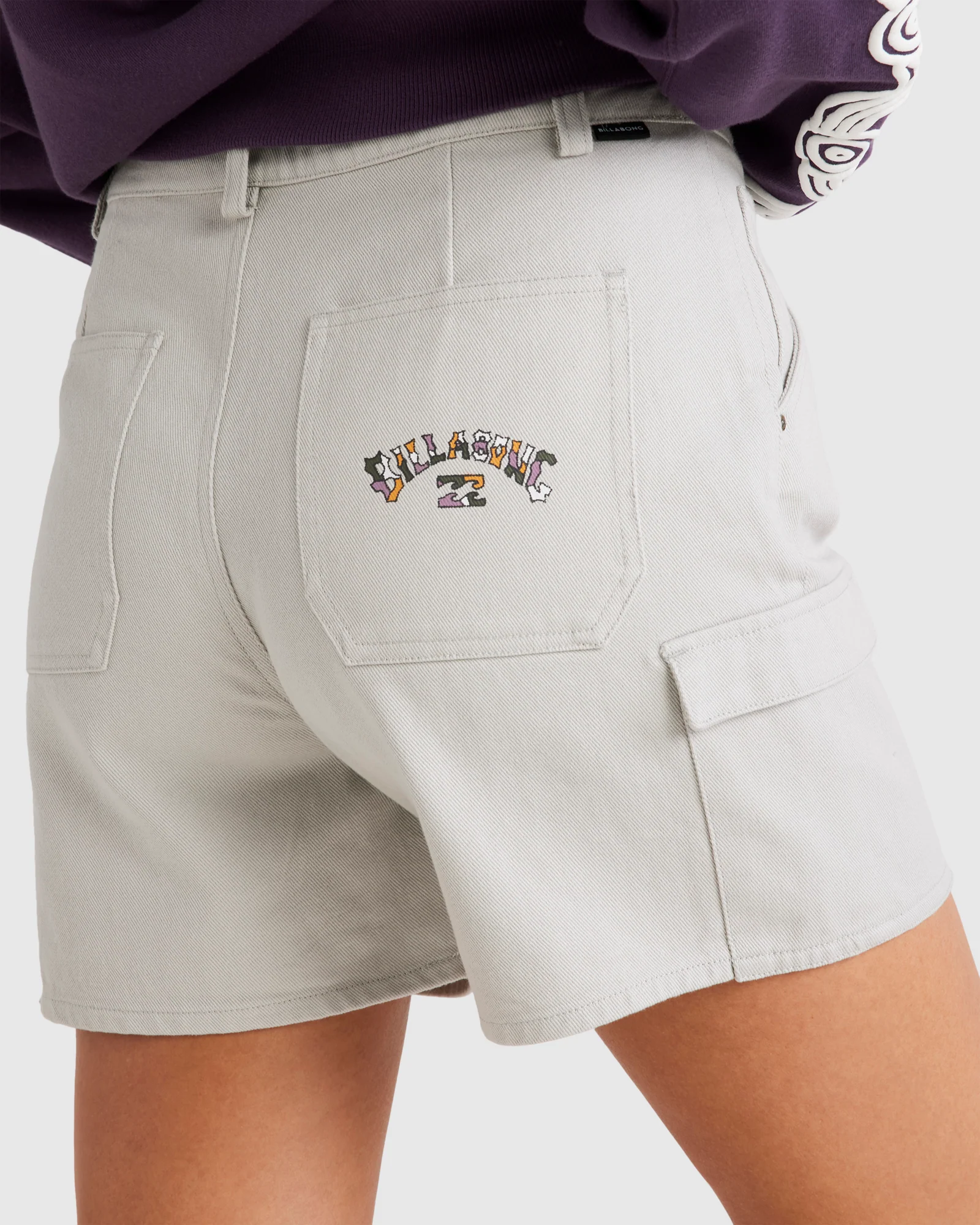 Womens Otis Headland Denim Shorts - Image 4