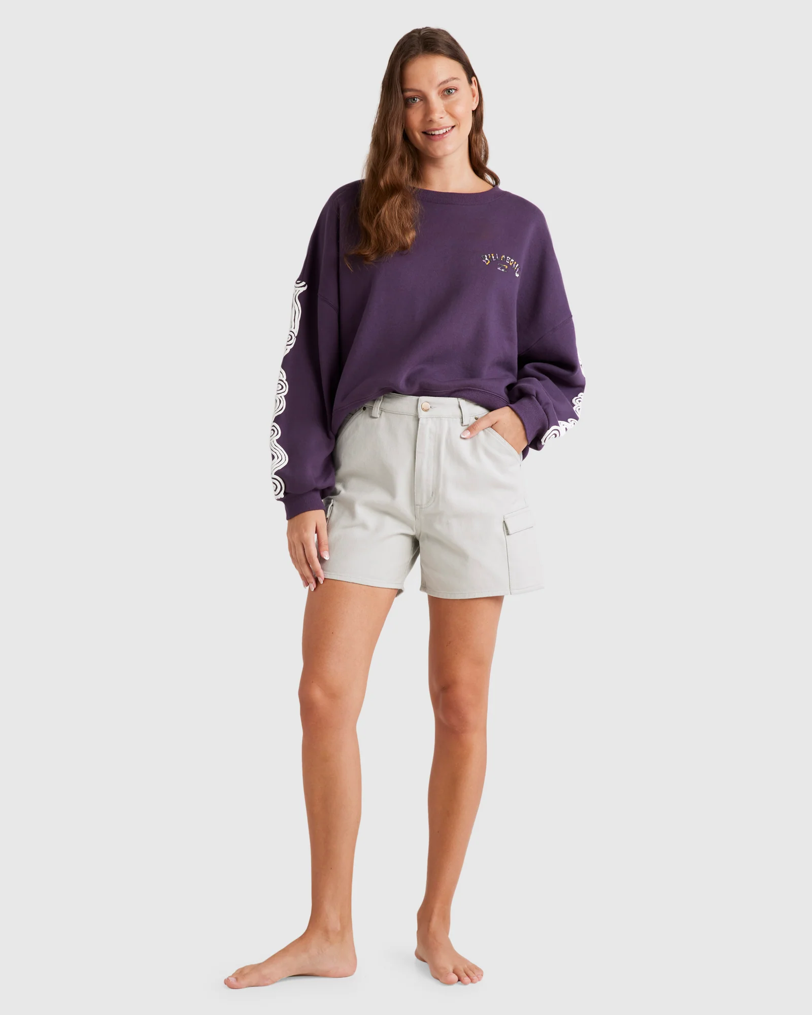Womens Otis Headland Denim Shorts - Image 5