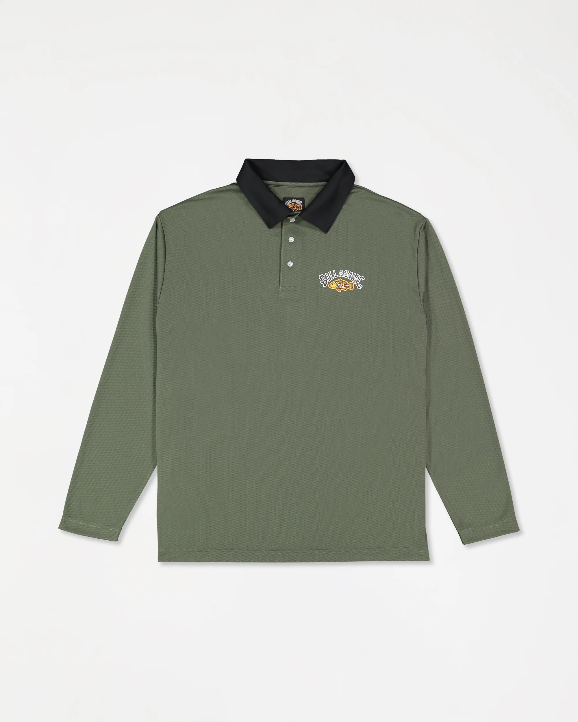 Mens Otis Mangrove Fisho Long Sleeve Rash Vest - Image 7