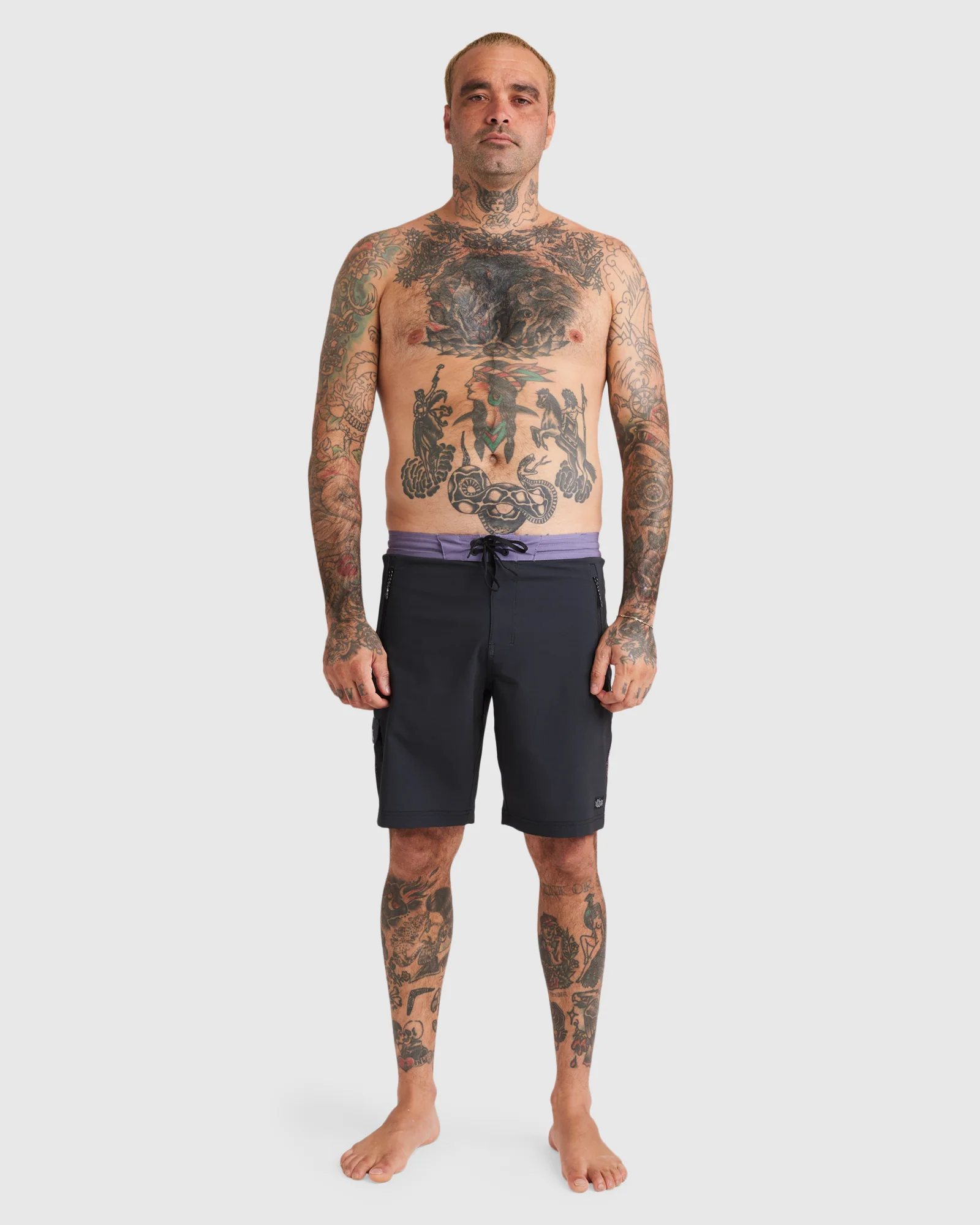 Mens Otis Mangrove Lo Tide 18.5" Boardshorts - Image 6