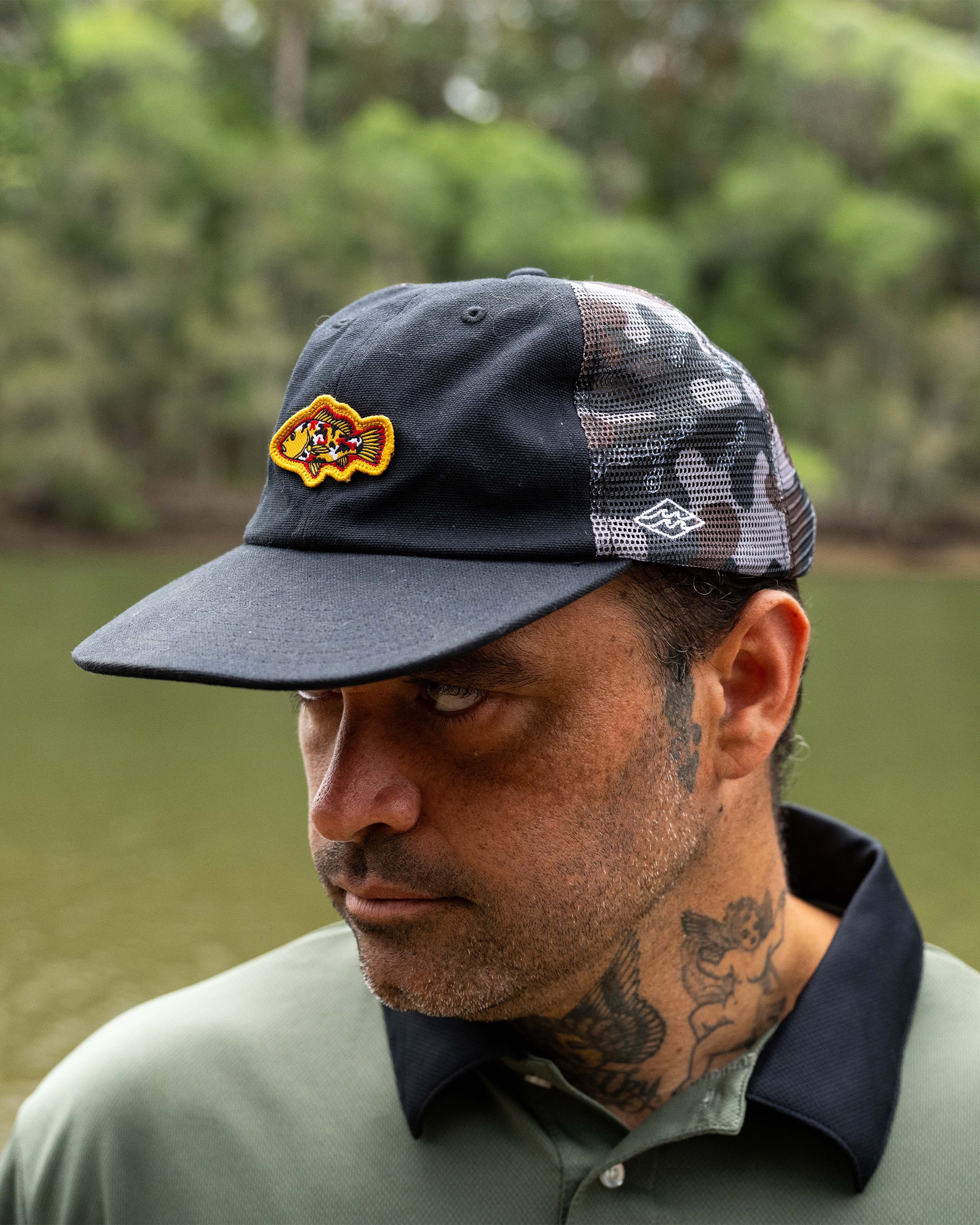 Mens Otis Mangrove Trucker Cap - Image 6