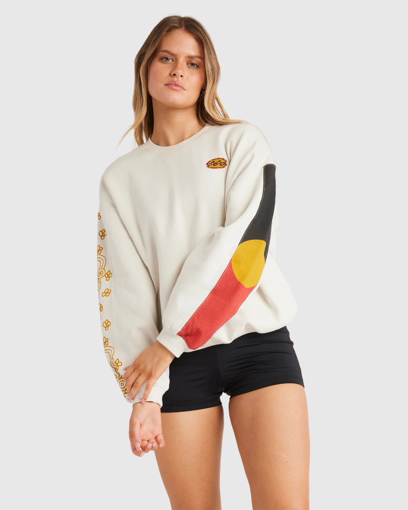 Womens Otis Sand Dune Kendall Crew Neck - Image 2