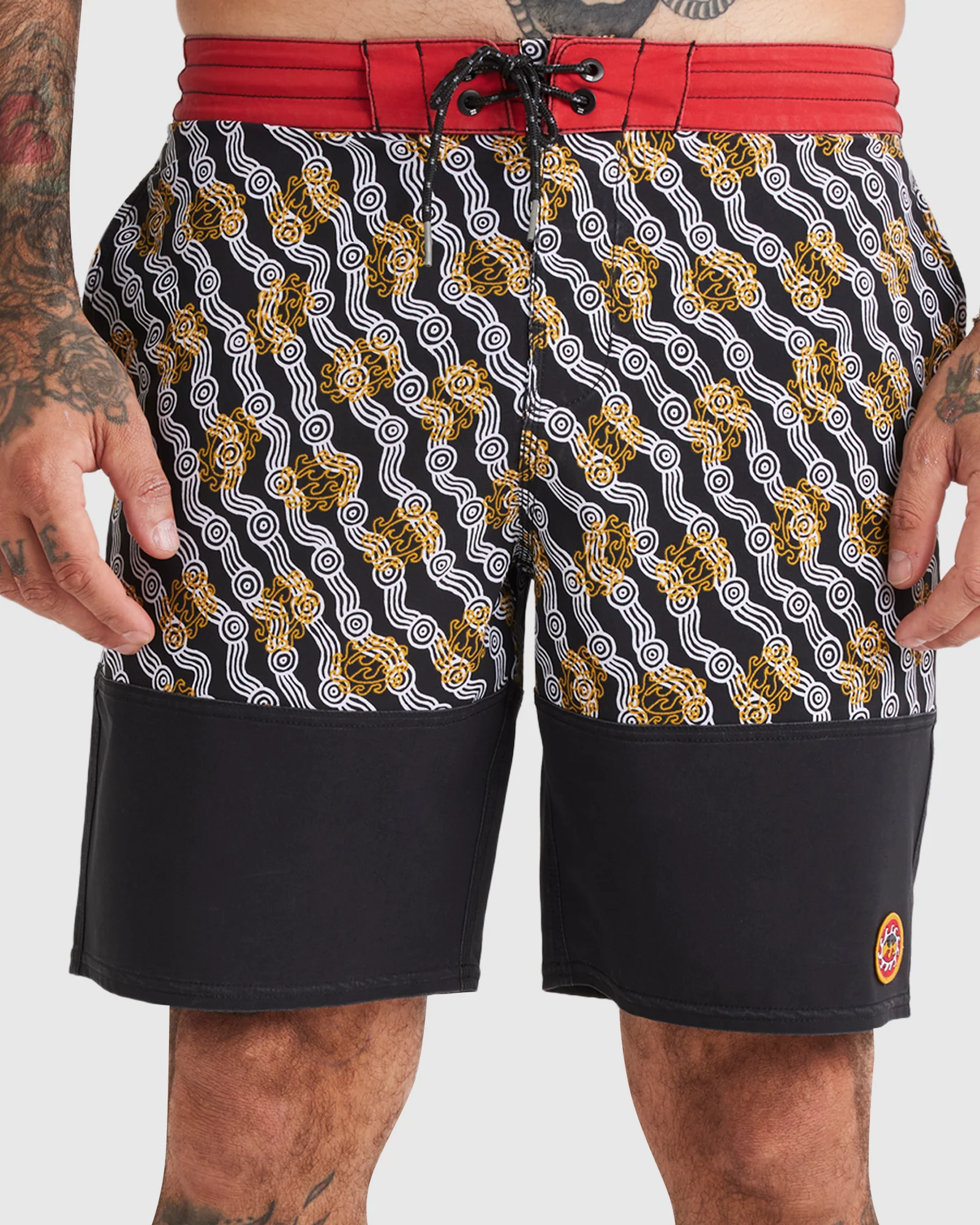Mens Otis Sixty40 Lo Tide Boardshorts - Image 7