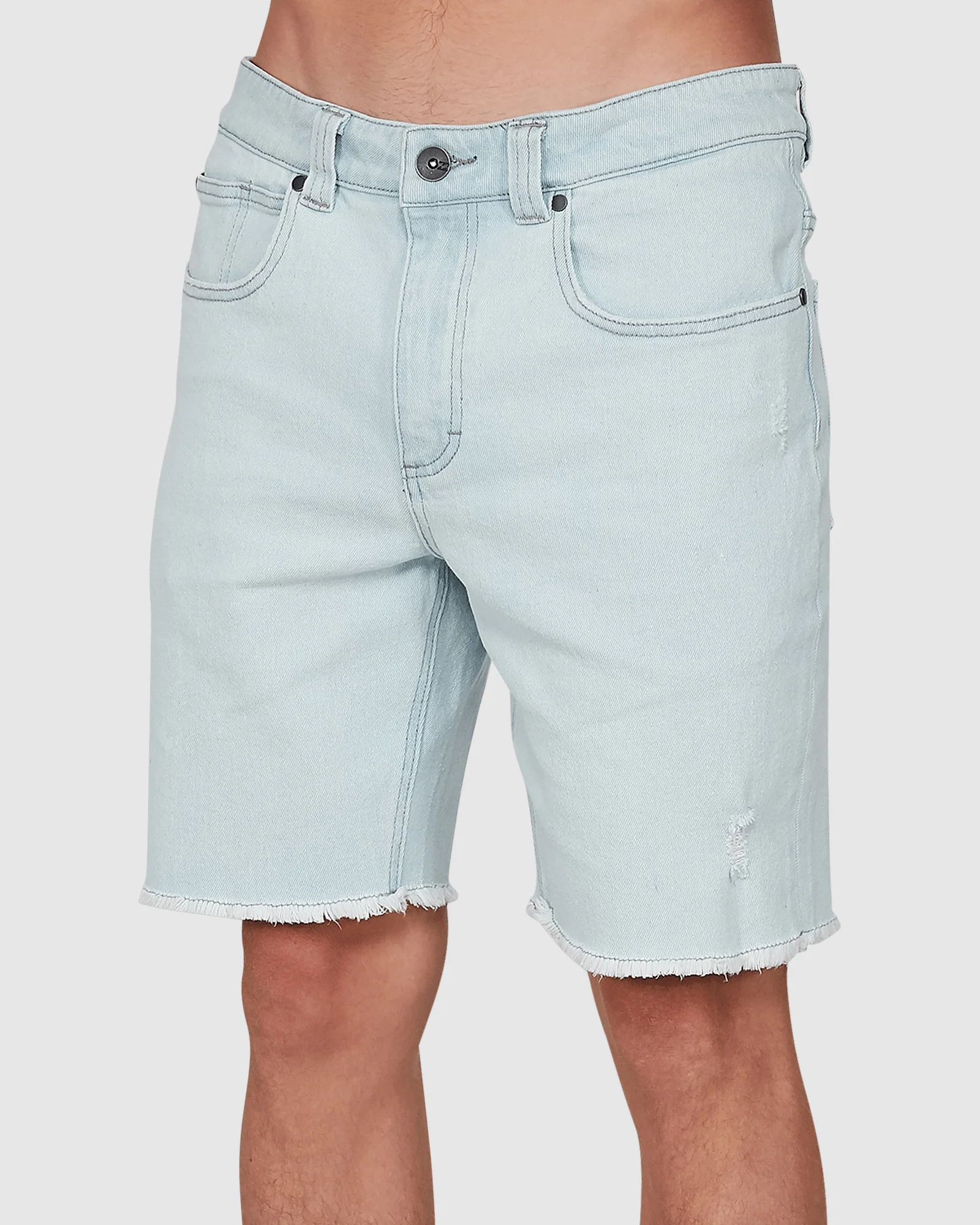 Mens Outsider Denim Shorts - Image 4