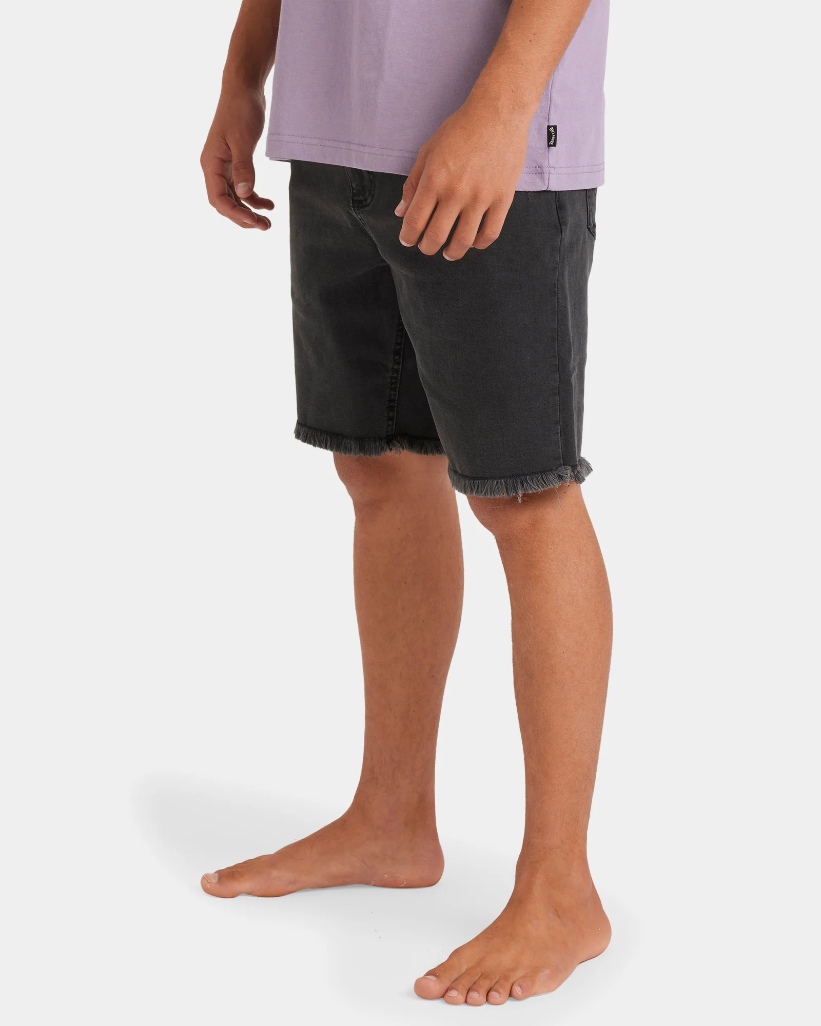 Mens Outsider Denim Shorts - Image 2