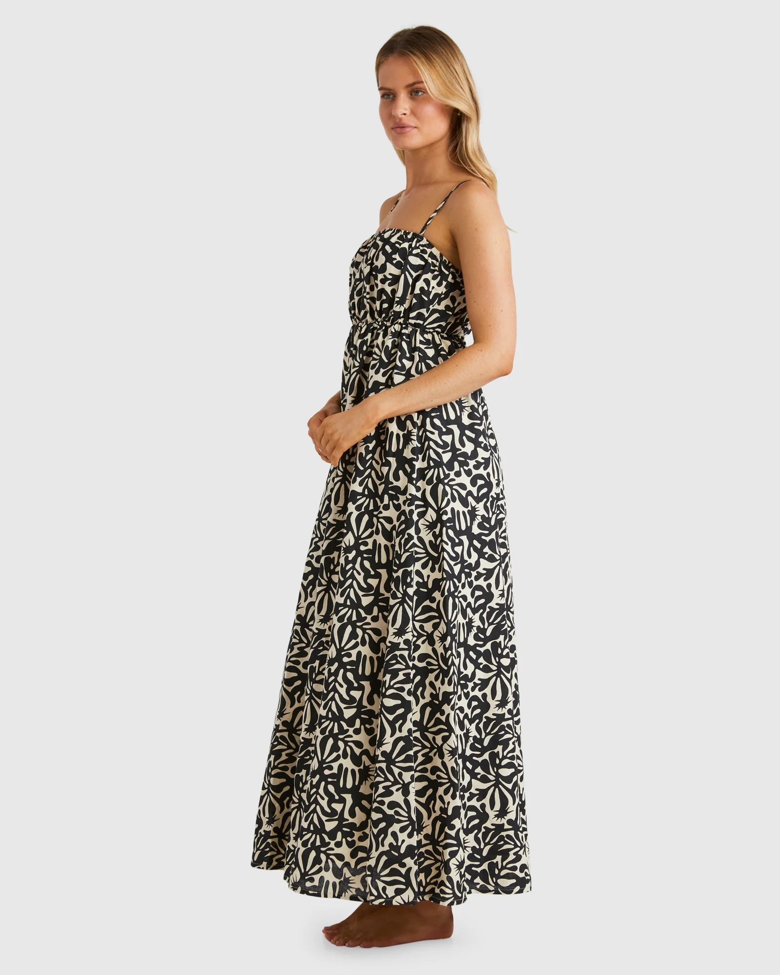 Womens Palm Grove Maxi Dress - Image 2