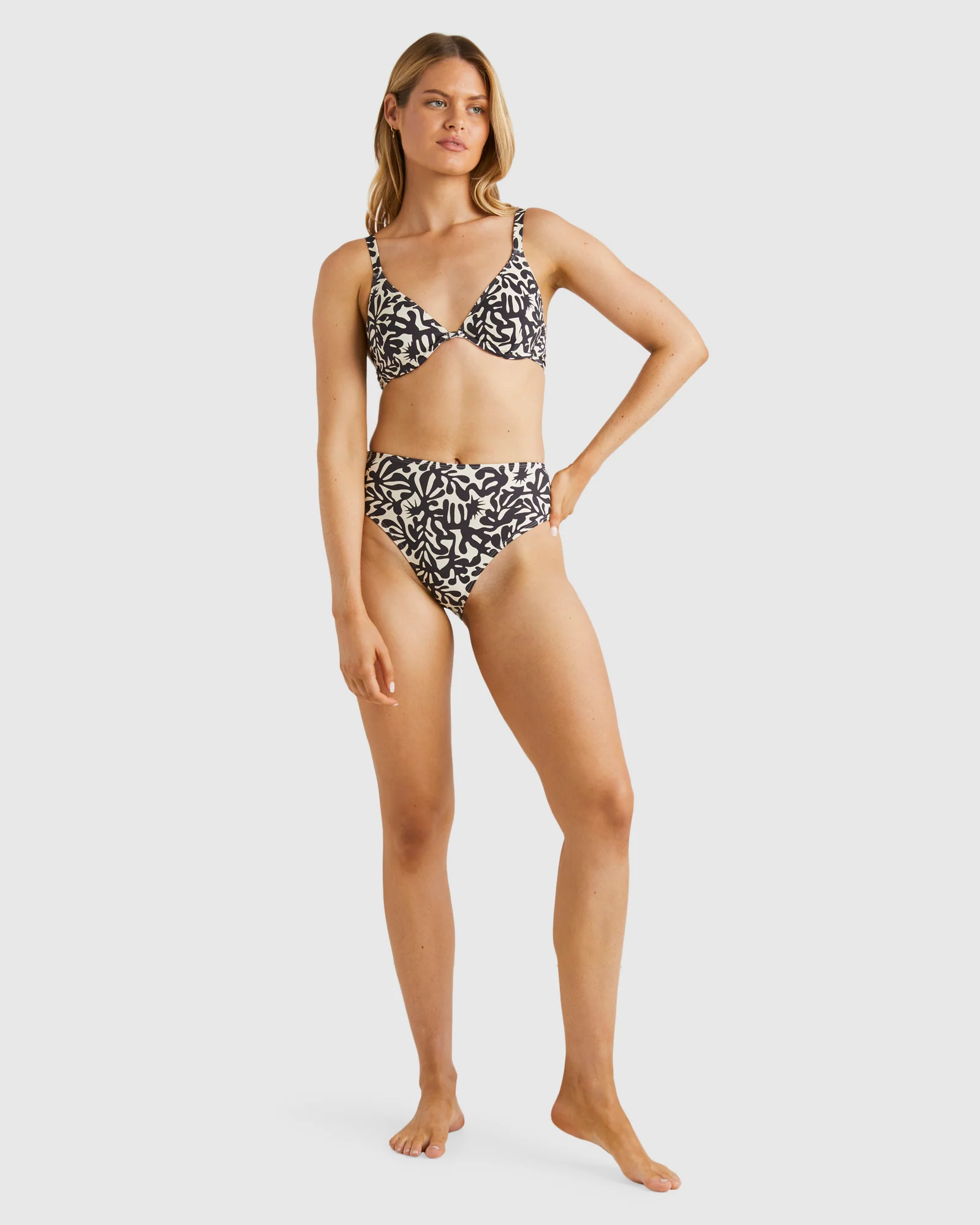 Womens Palm Grove High Maui Pant Bikini Bottom - Image 5