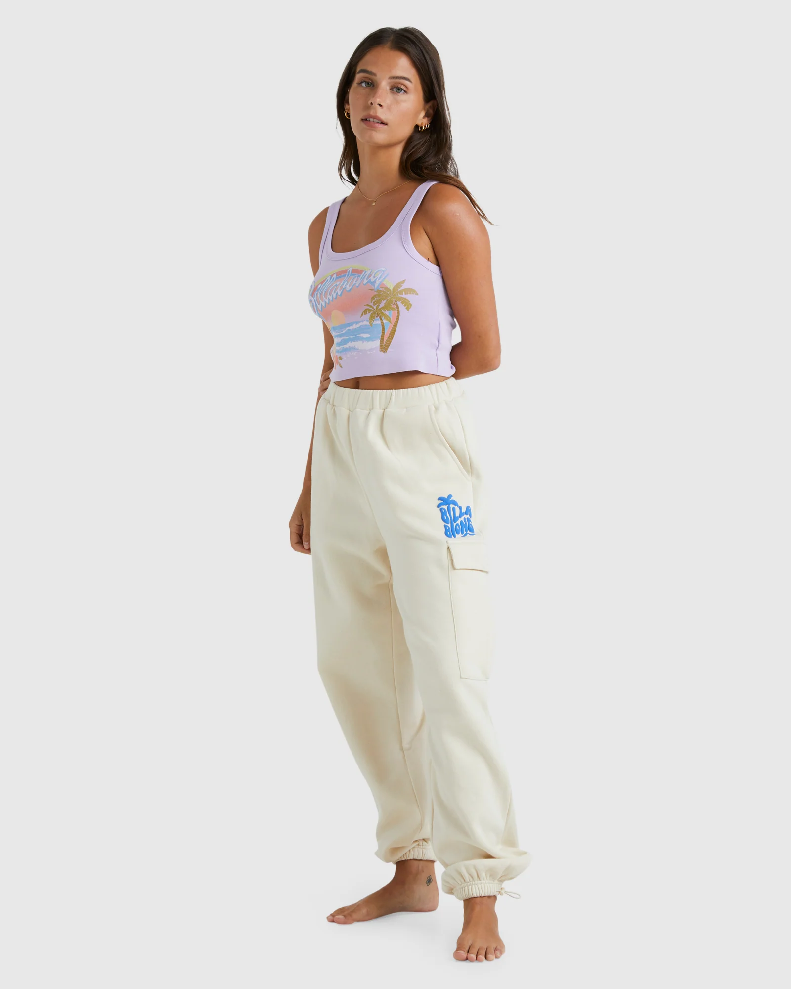 Womens Palm Life Trackpants - Image 2