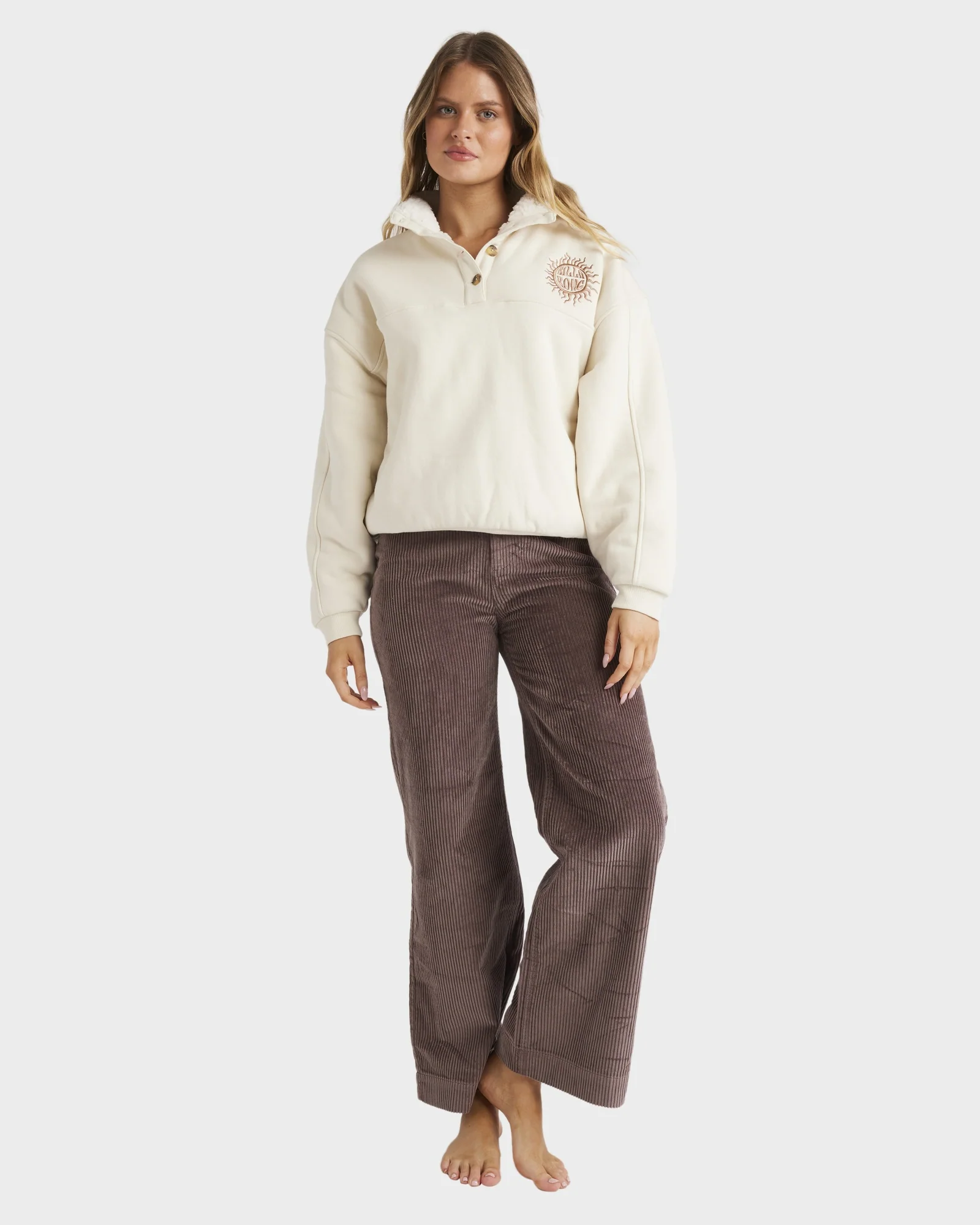 Womens Palmy Corduroy Pants - Image 2