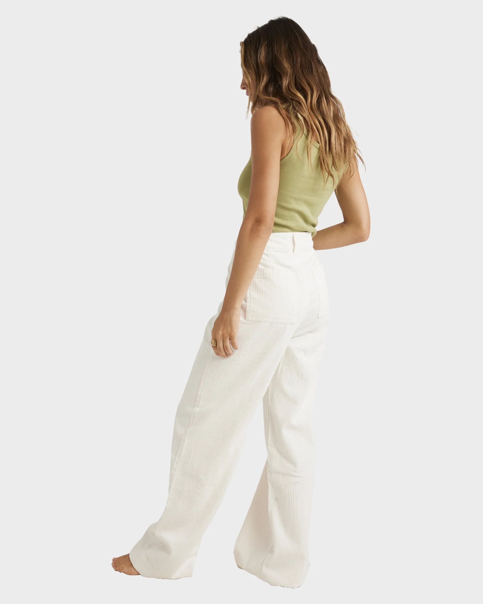 Womens Palmy Corduroy Pants - Image 4