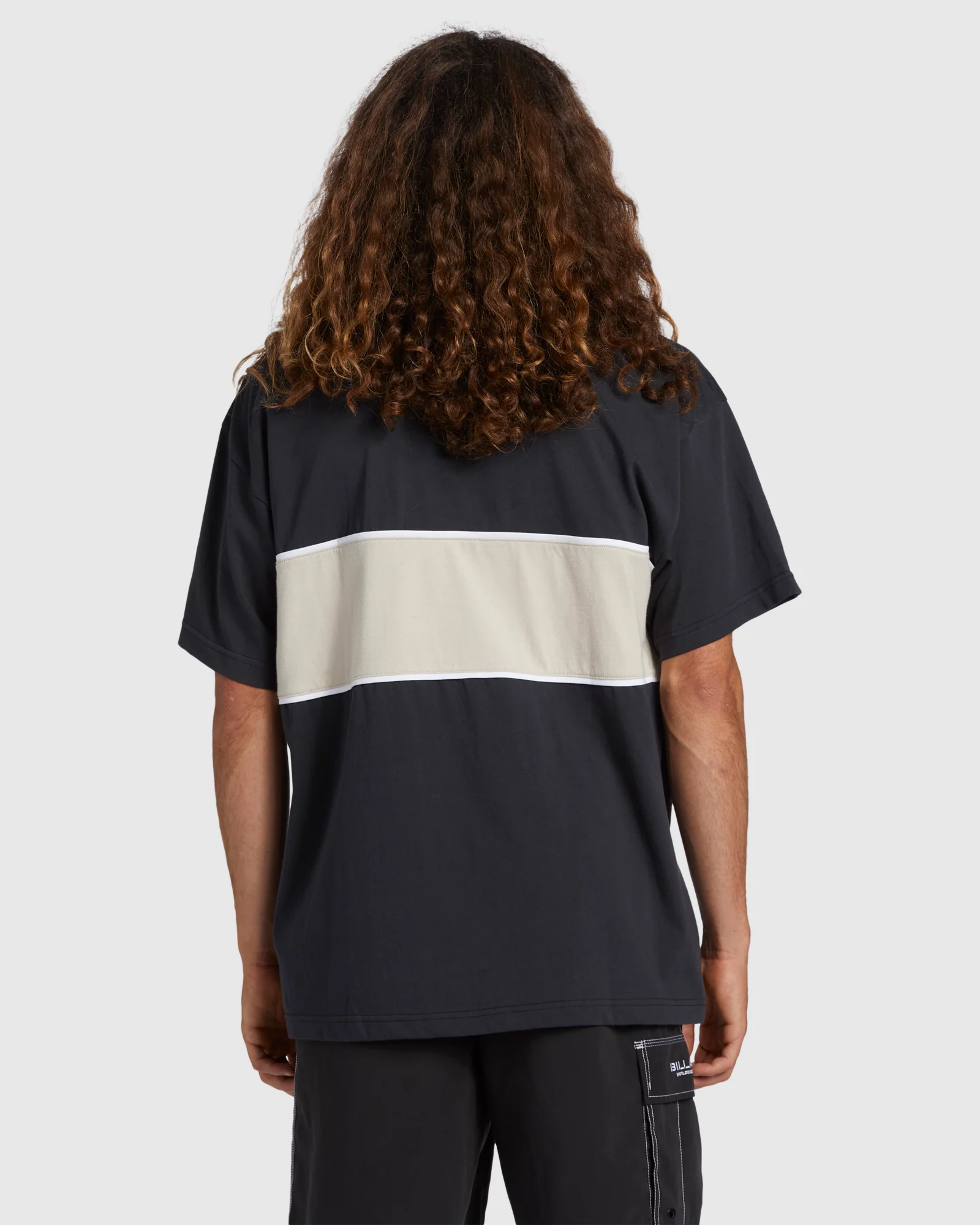 Mens Panel T-Shirt - Image 2