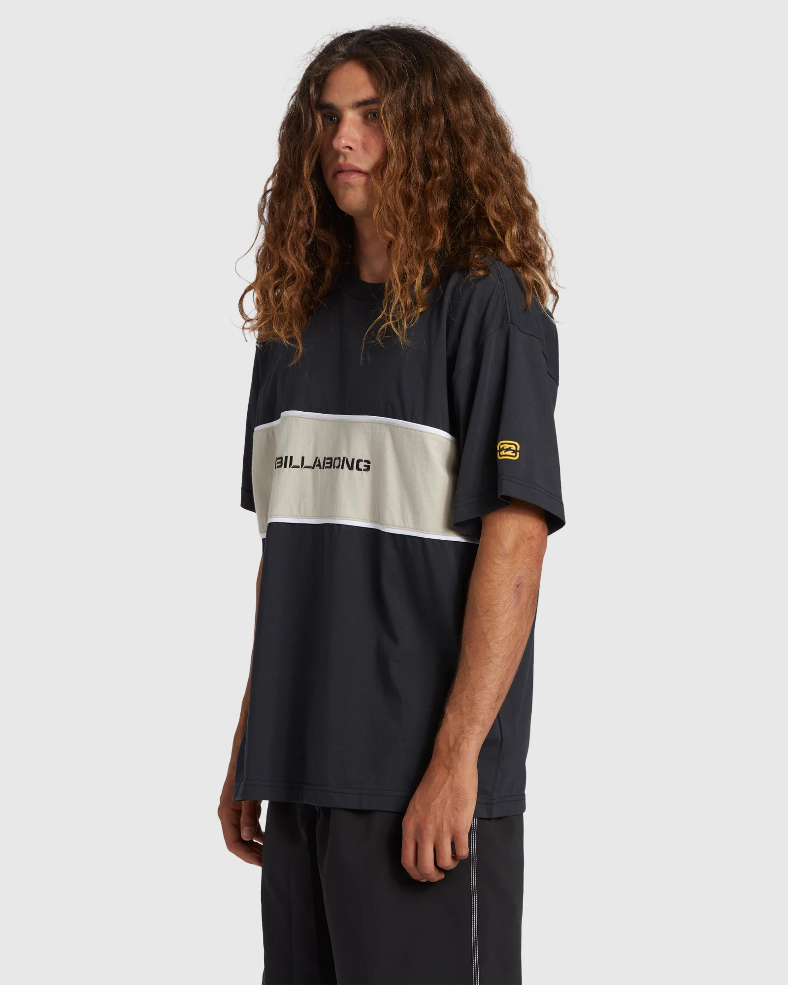Mens Panel T-Shirt - Image 3