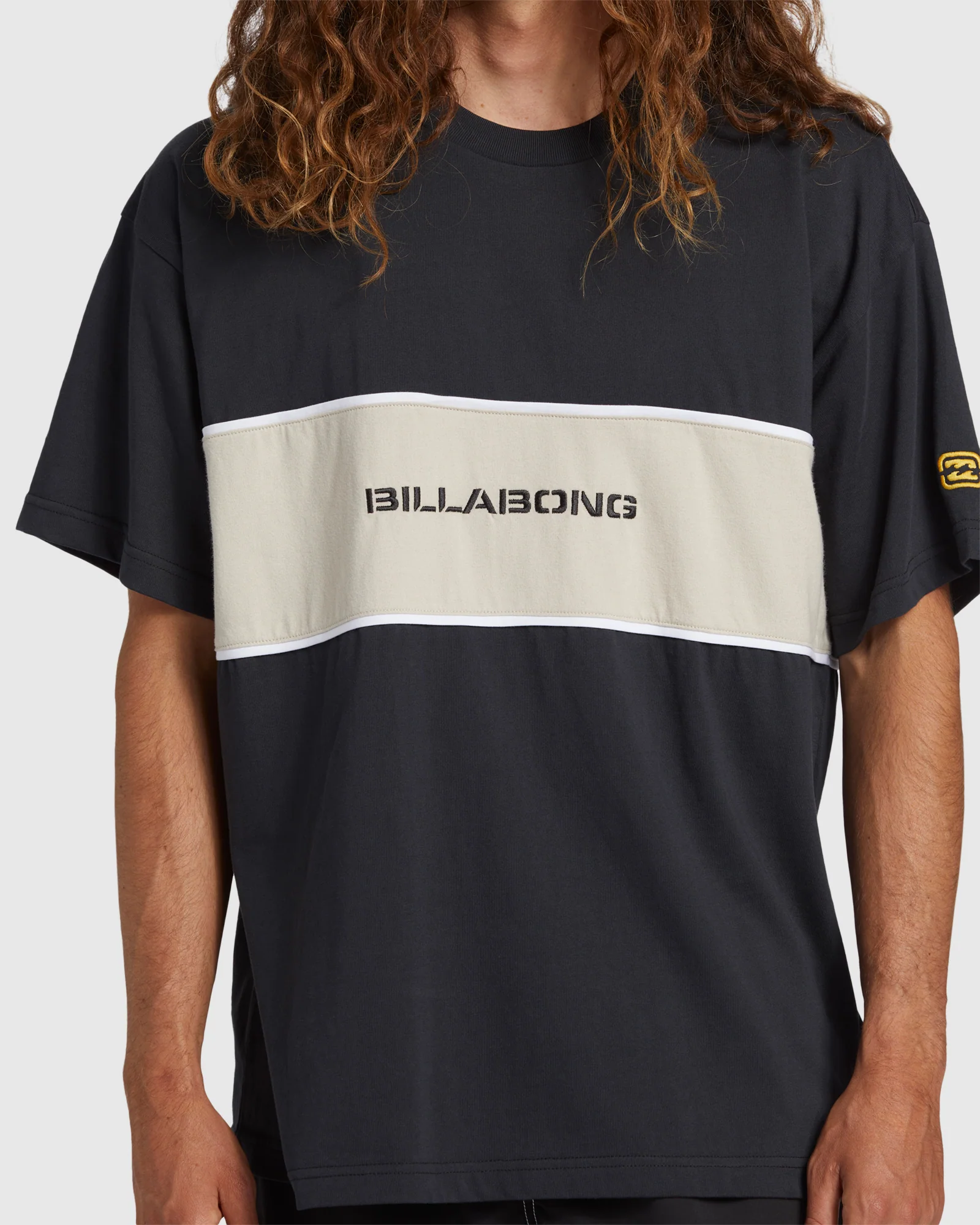 Mens Panel T-Shirt - Image 4