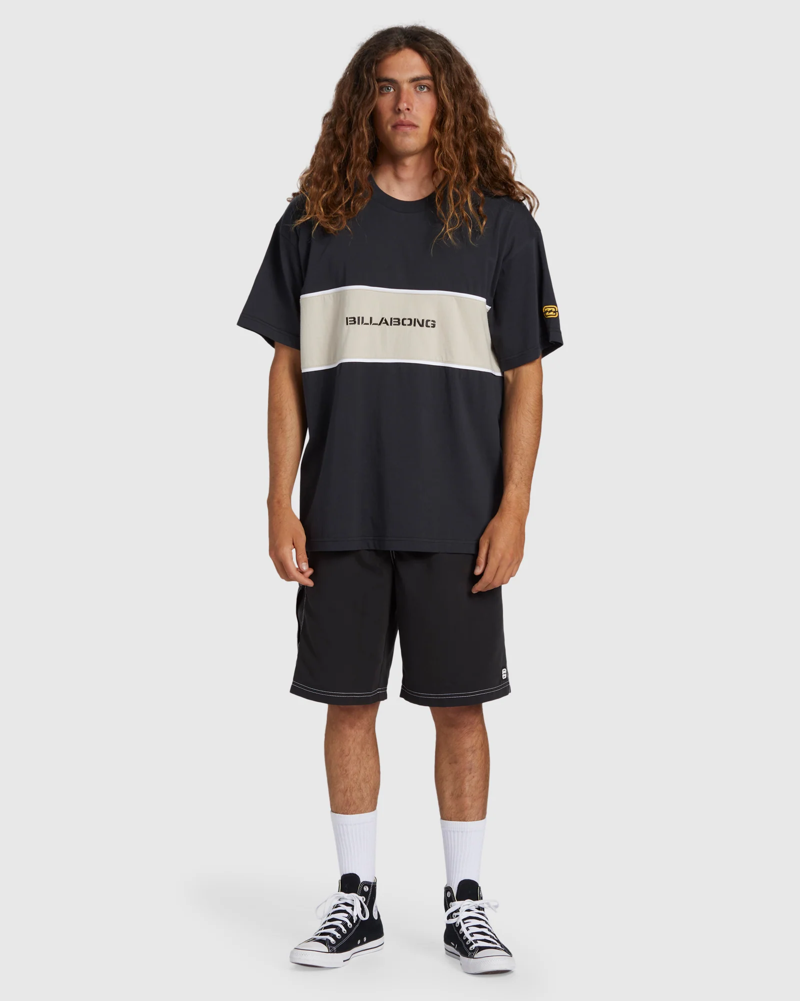 Mens Panel T-Shirt - Image 5