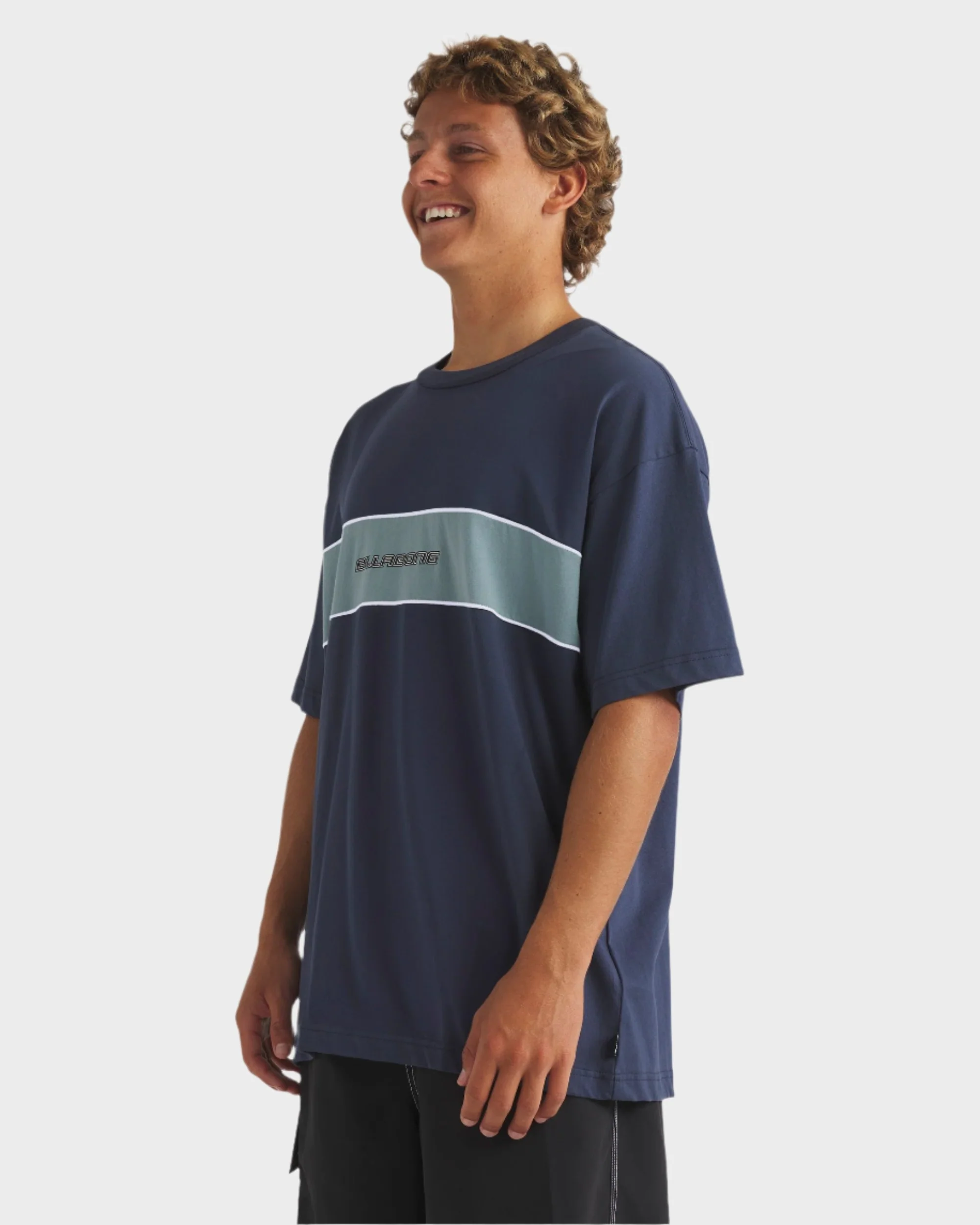 Mens Panel T-Shirt - Image 3