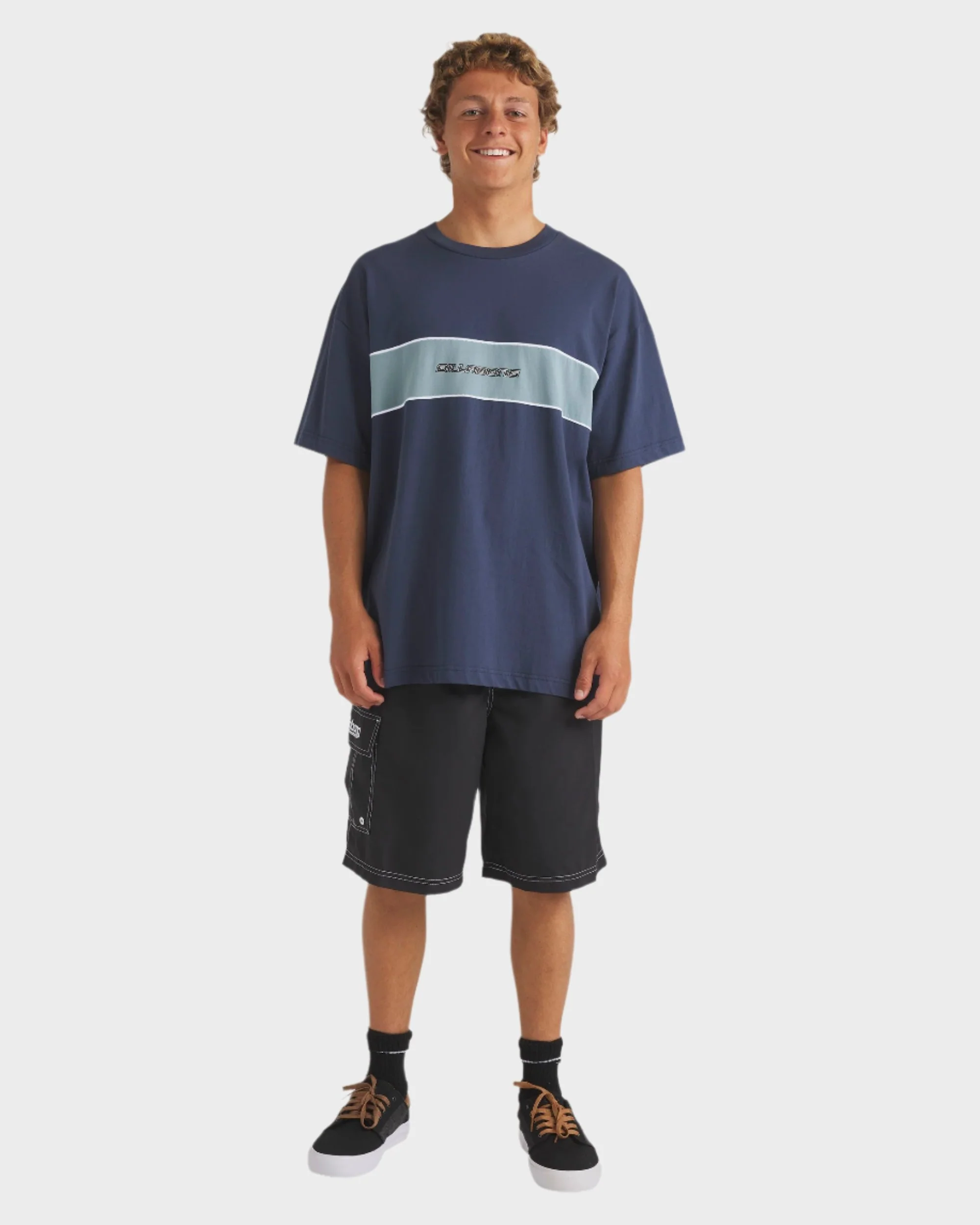 Mens Panel T-Shirt - Image 5