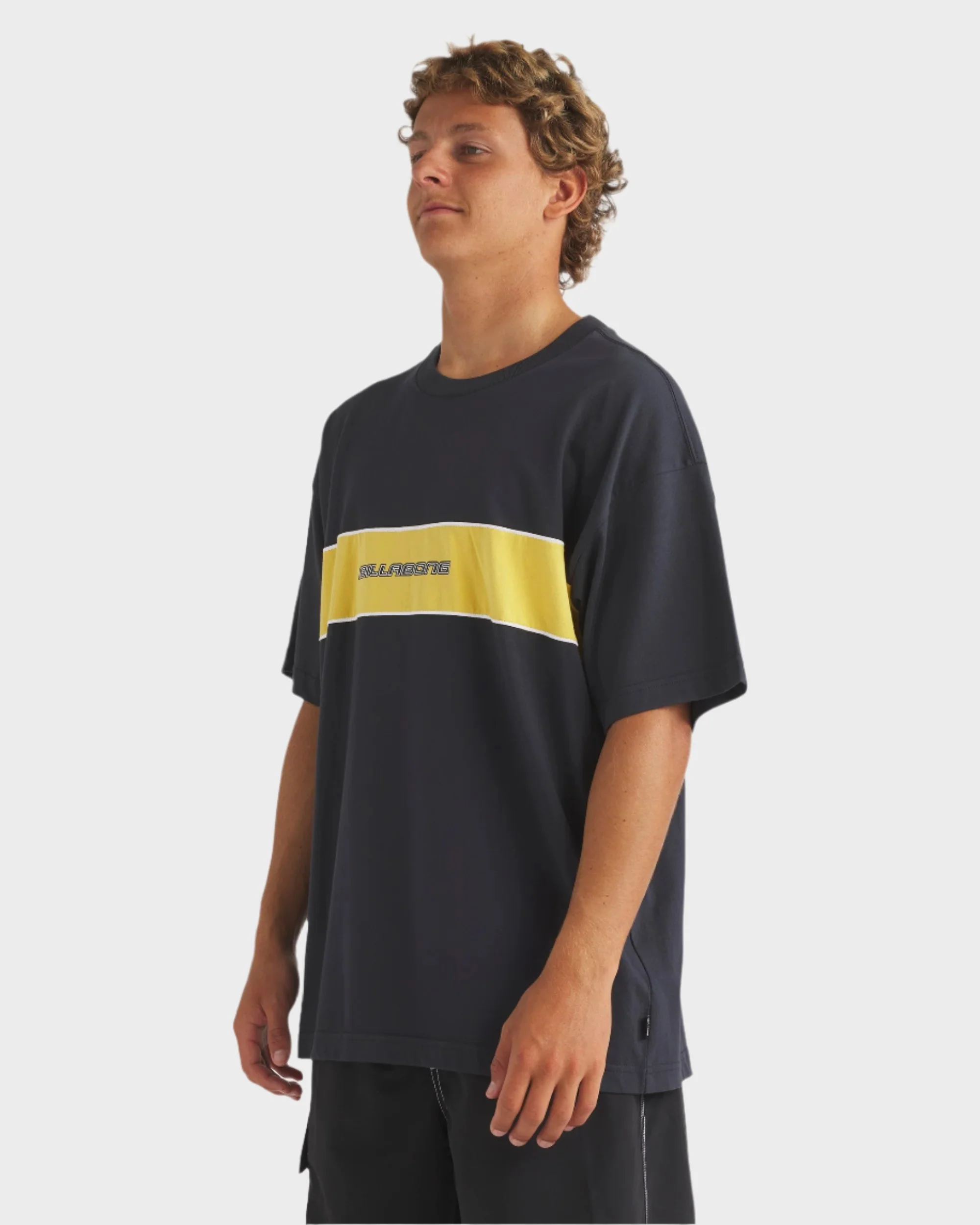 Mens Panel T-Shirt - Image 3