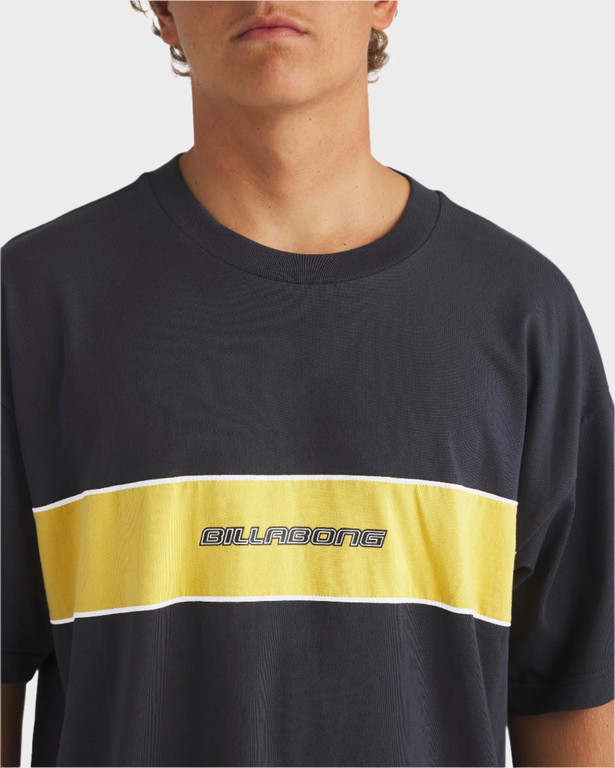 Mens Panel T-Shirt - Image 4