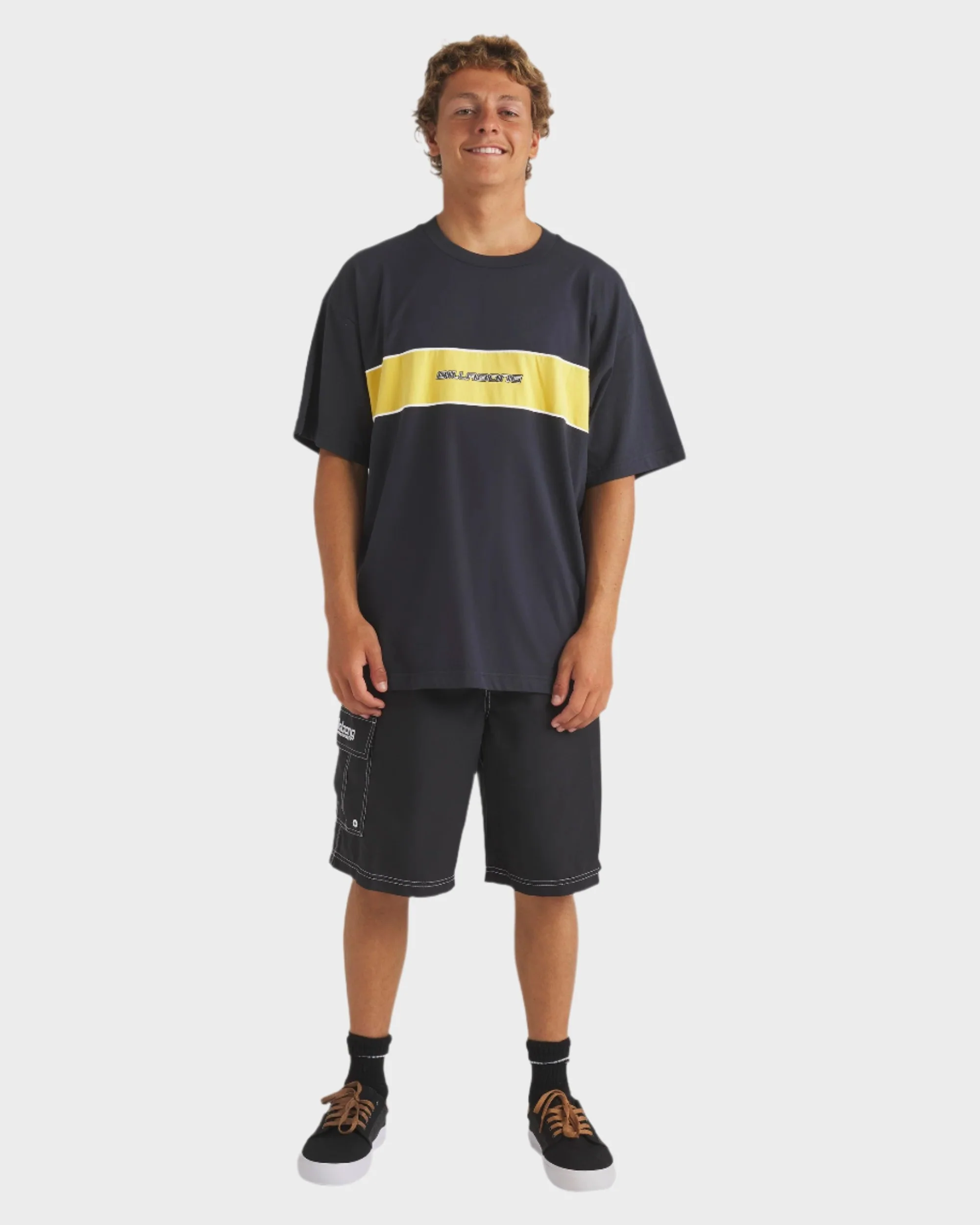 Mens Panel T-Shirt - Image 5