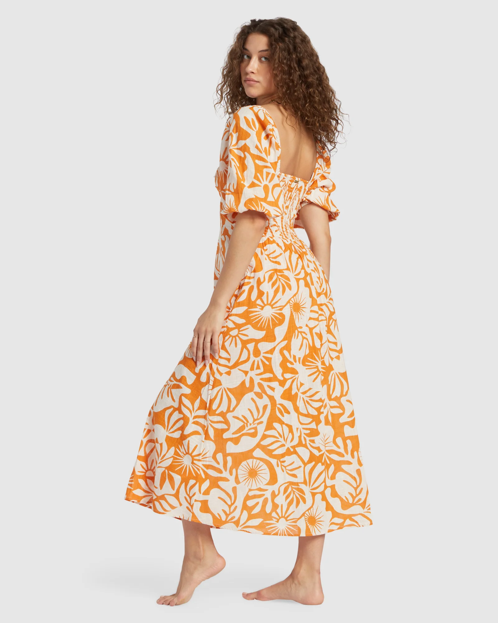 Womens Paradise Cove Midi Dress - Image 3