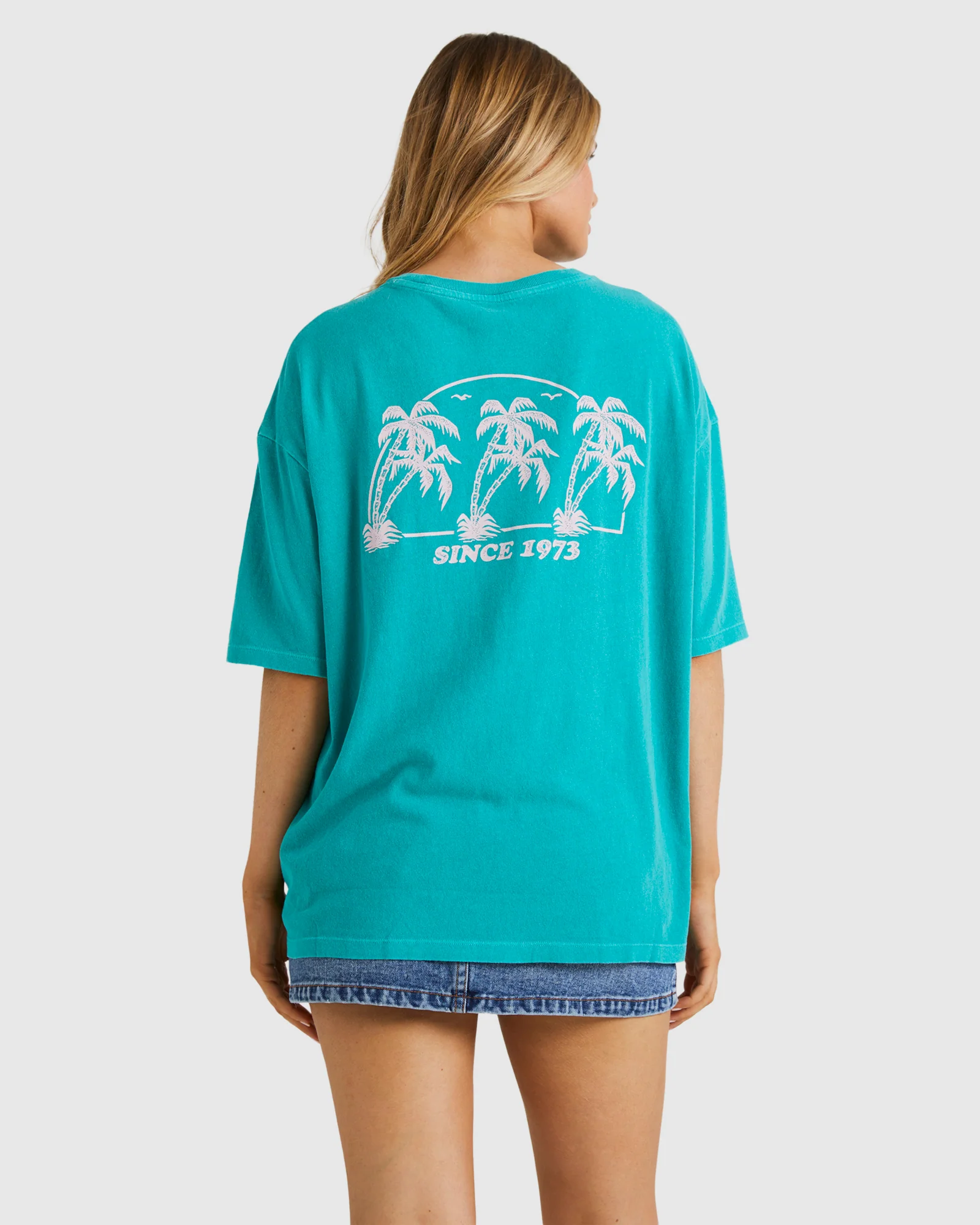 Womens Paradise Palms T-Shirt - Image 3