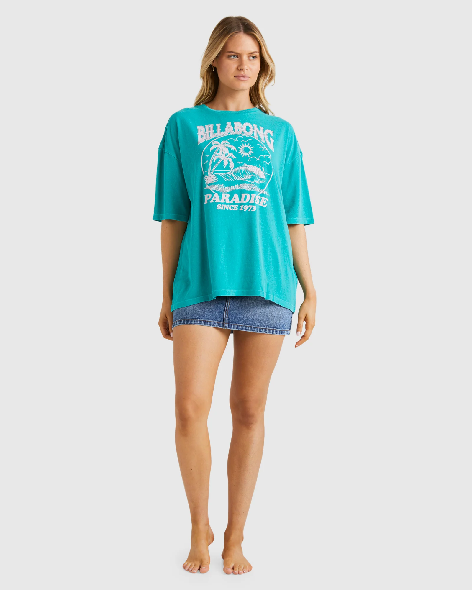 Womens Paradise Palms T-Shirt - Image 5