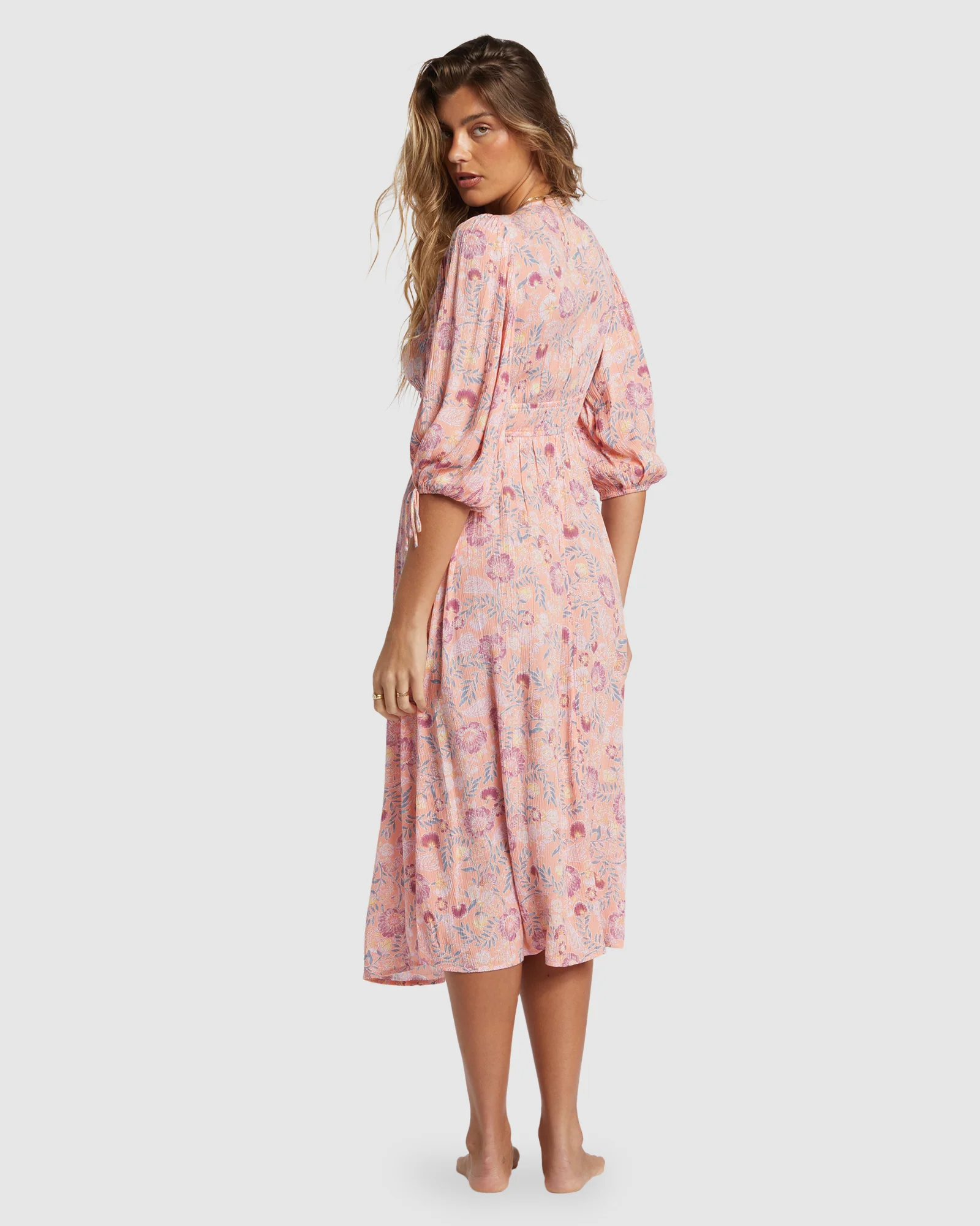 Womens Paradise Sky Midi Dress - Image 3
