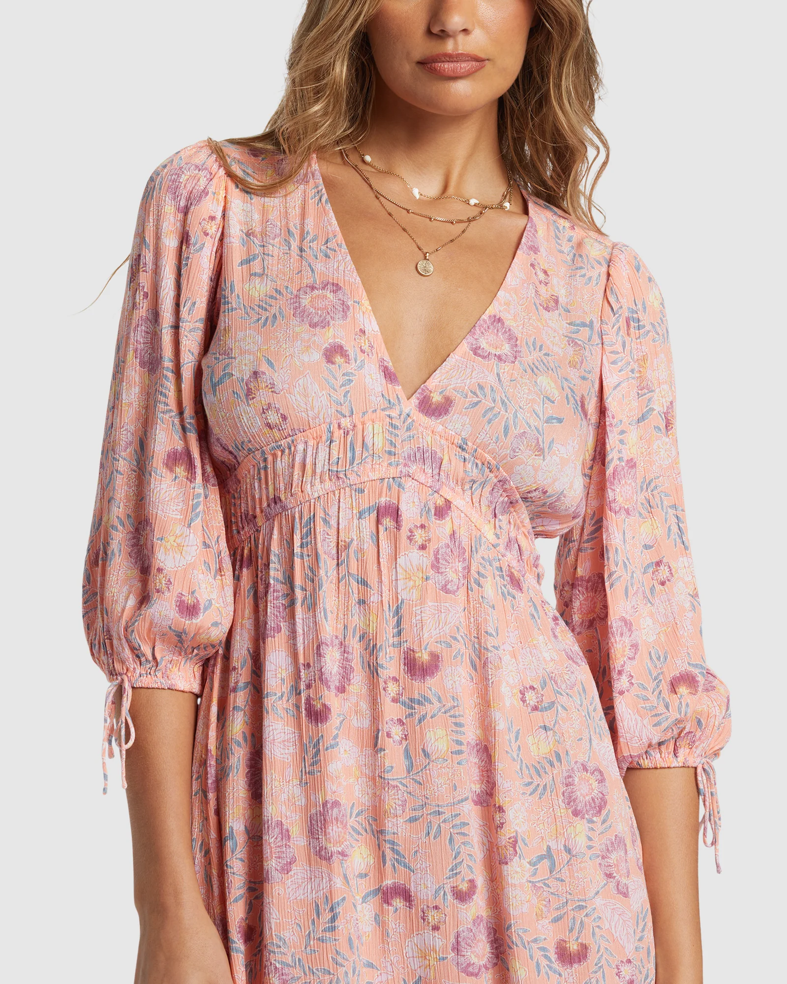 Womens Paradise Sky Midi Dress - Image 4