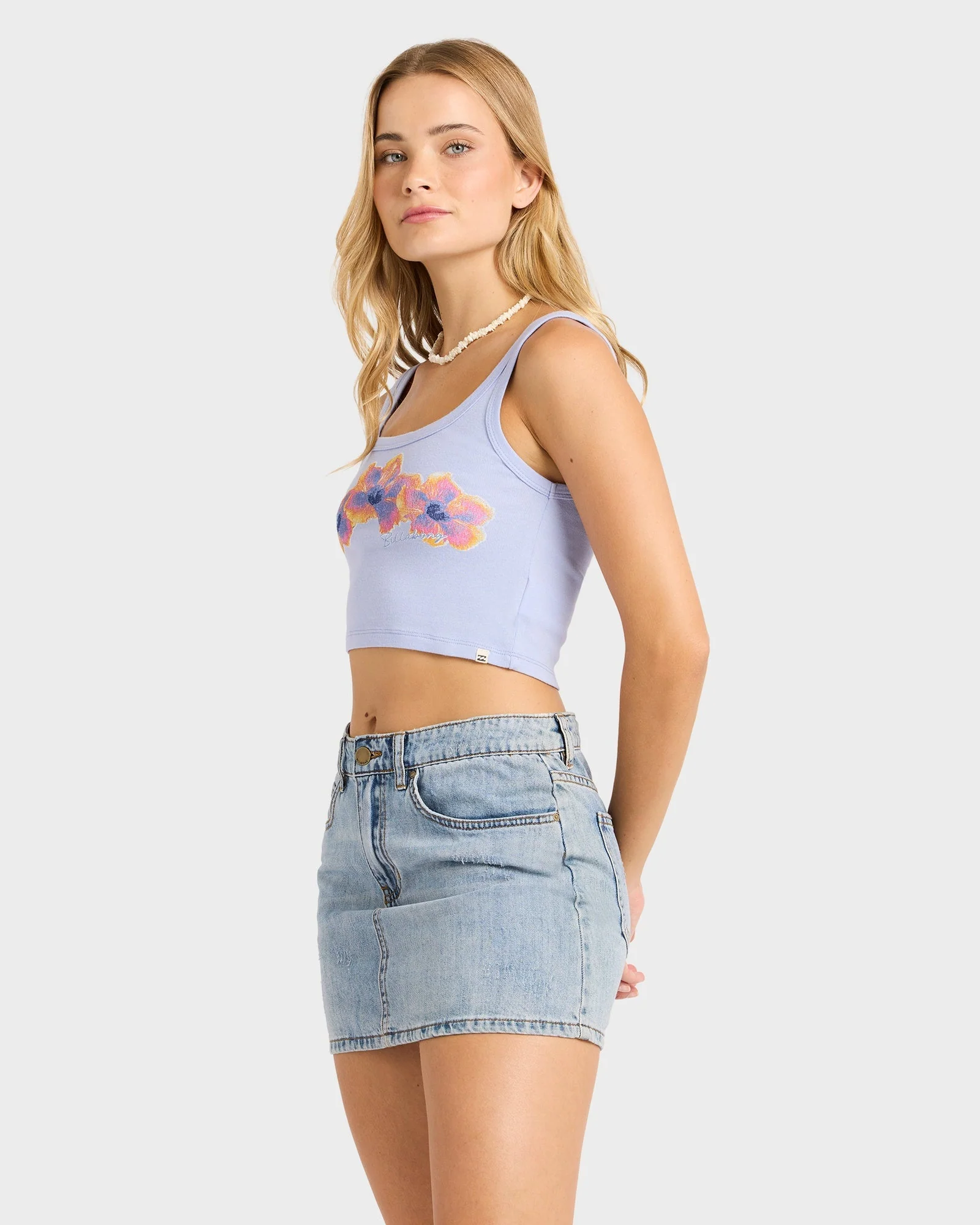 Womens Paradise Trio Tank Top - Image 4