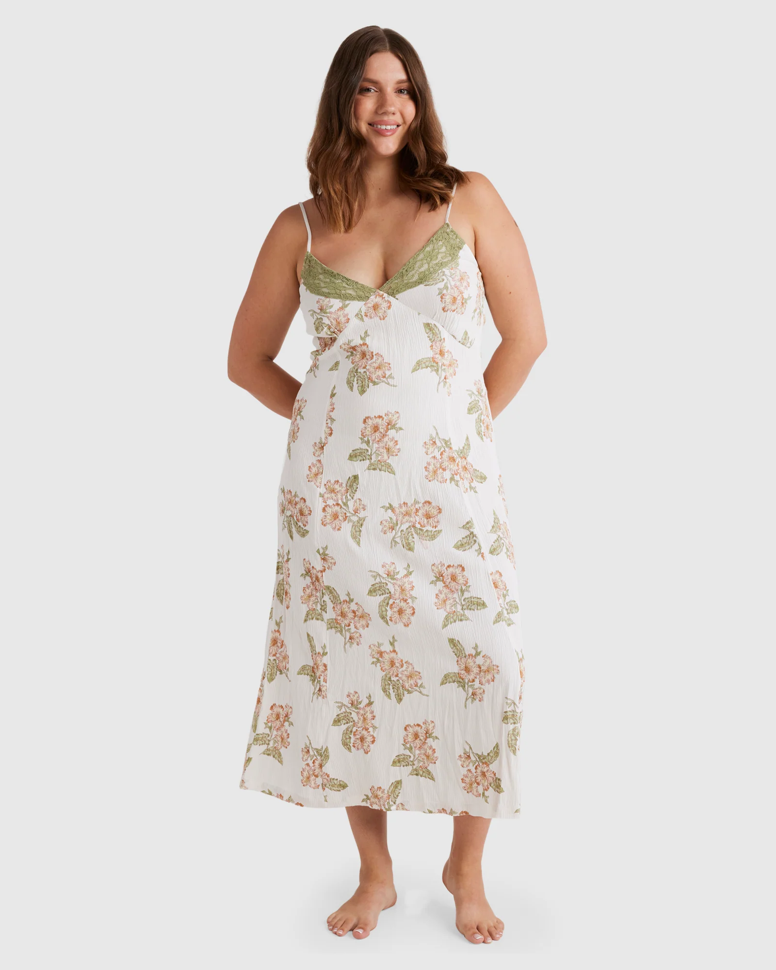 Womens Paraiso Midi Dress - Image 11