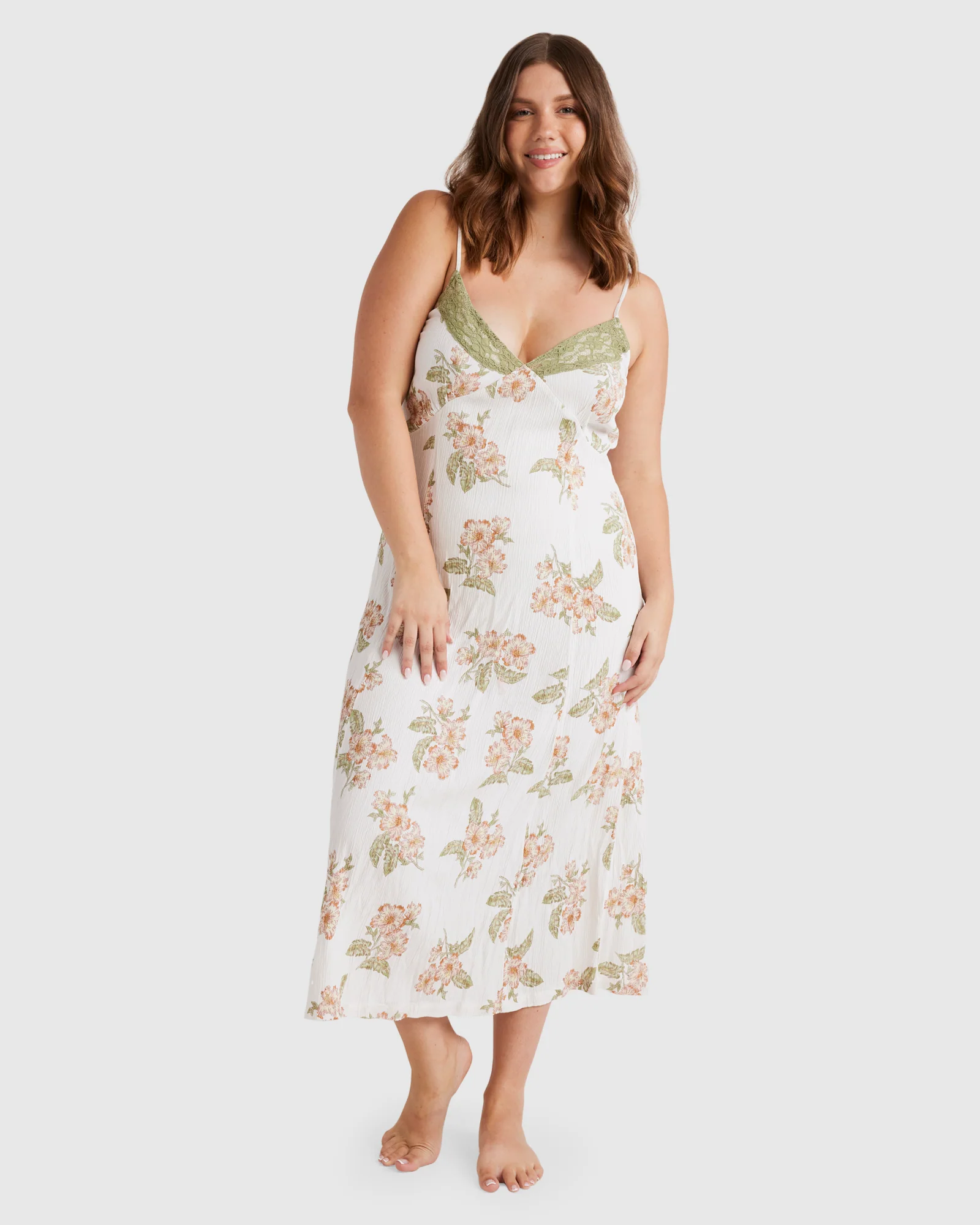 Womens Paraiso Midi Dress - Image 8