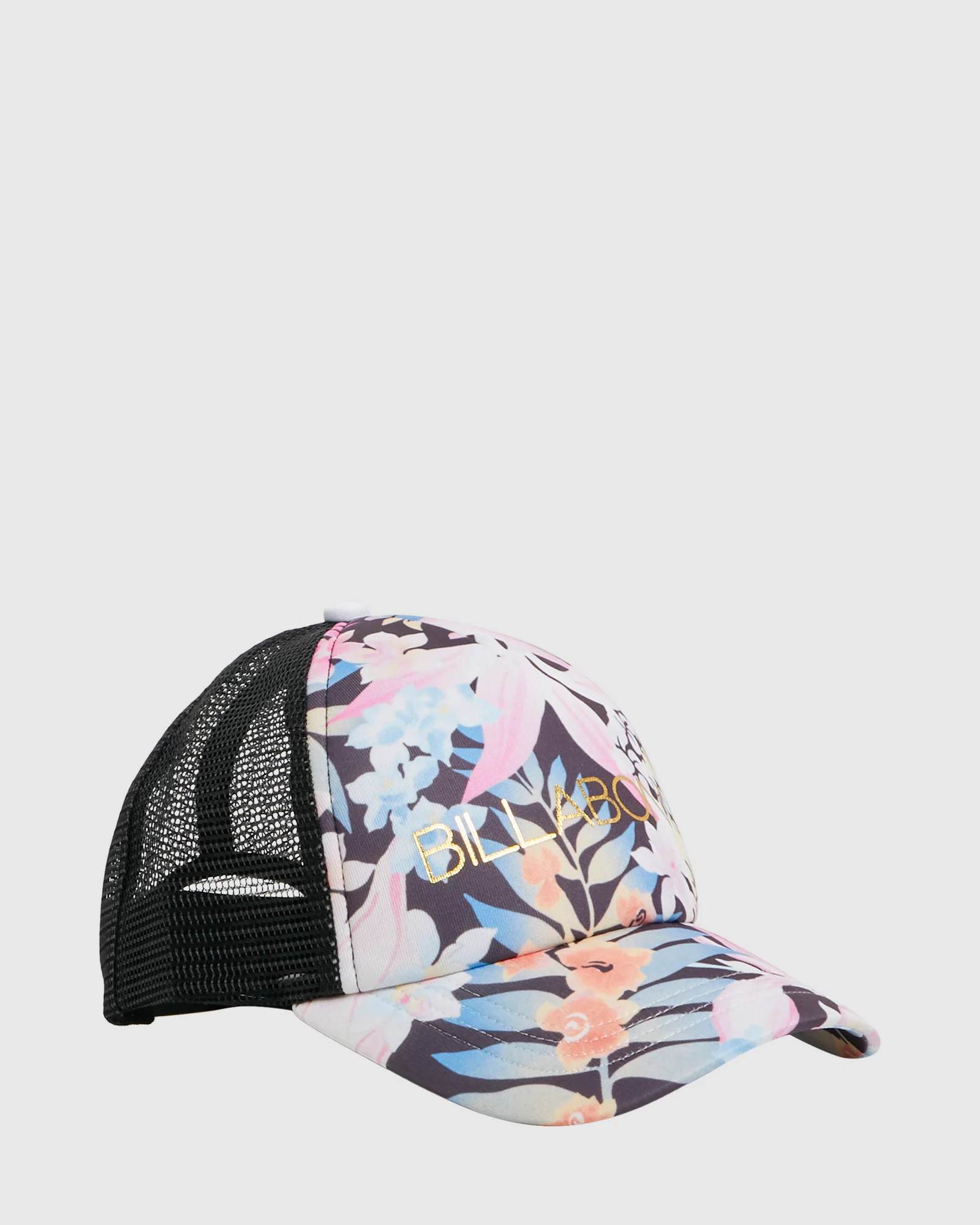 Girls 6-14 Peaceful Palms Trucker Cap - Image 3