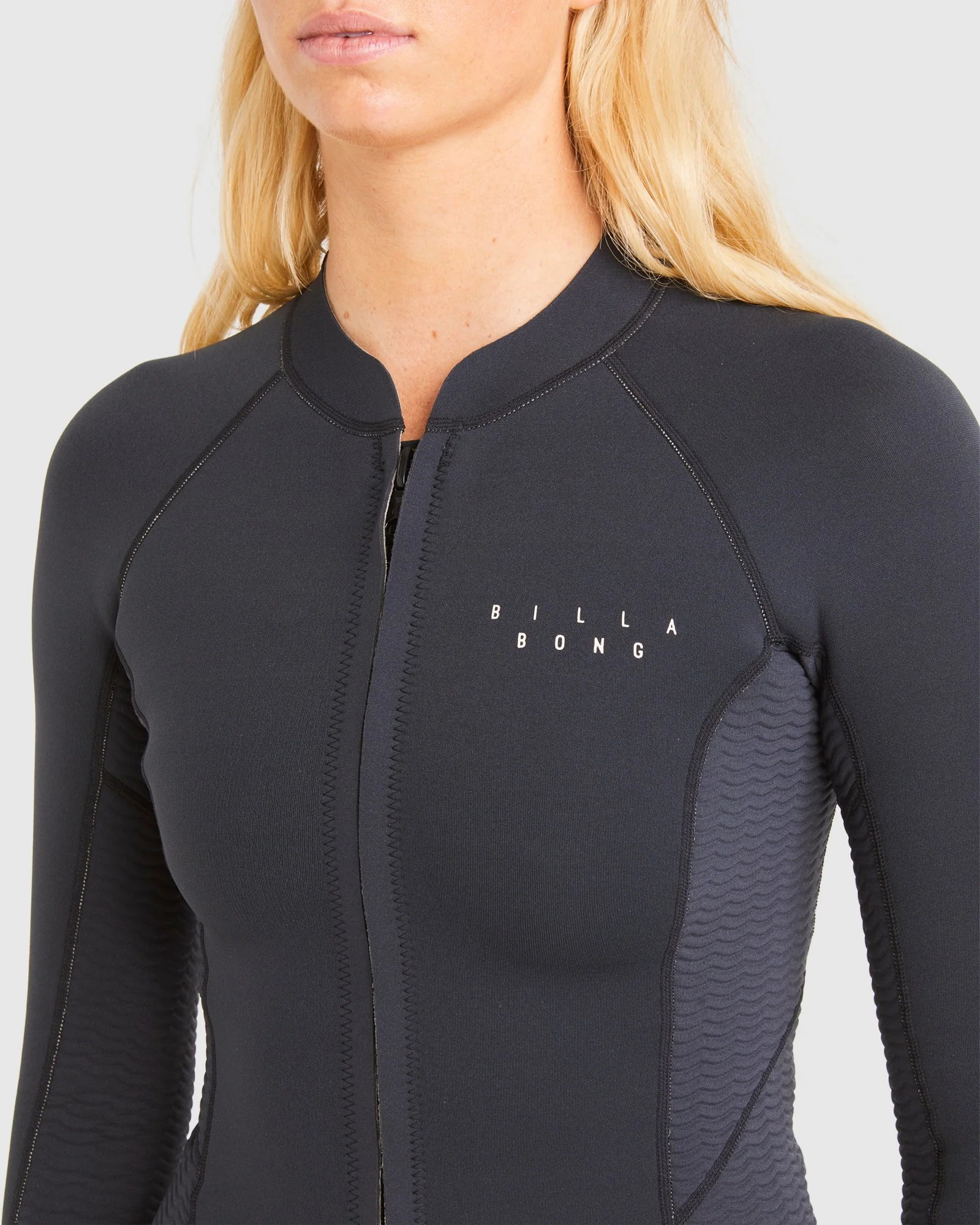 Womens 1mm Peeky Chest Zip Wetsuit Jacket - Image 4