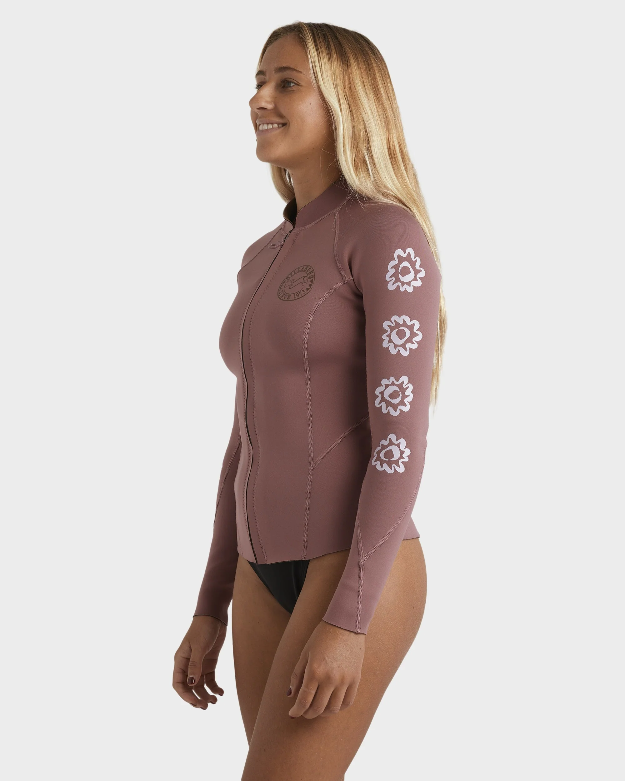 Womens 1/1 Peeky Long Sleeve Wetsuit Top - Image 3