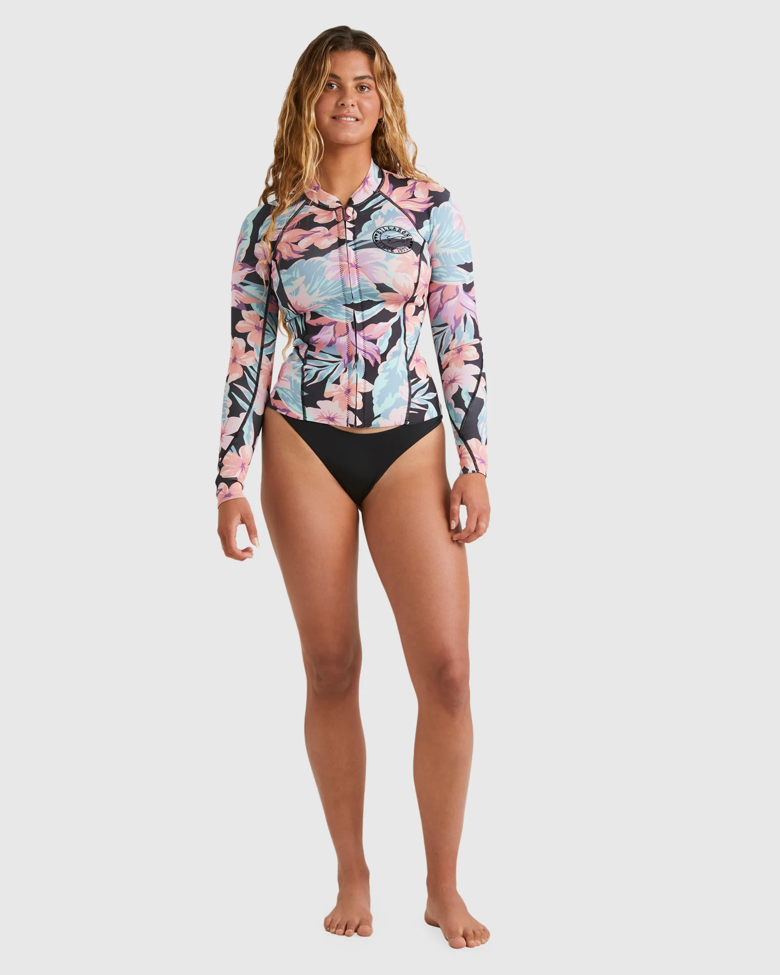 Womens 1/1mm Peeky Chest Zip Wetsuit - Image 7