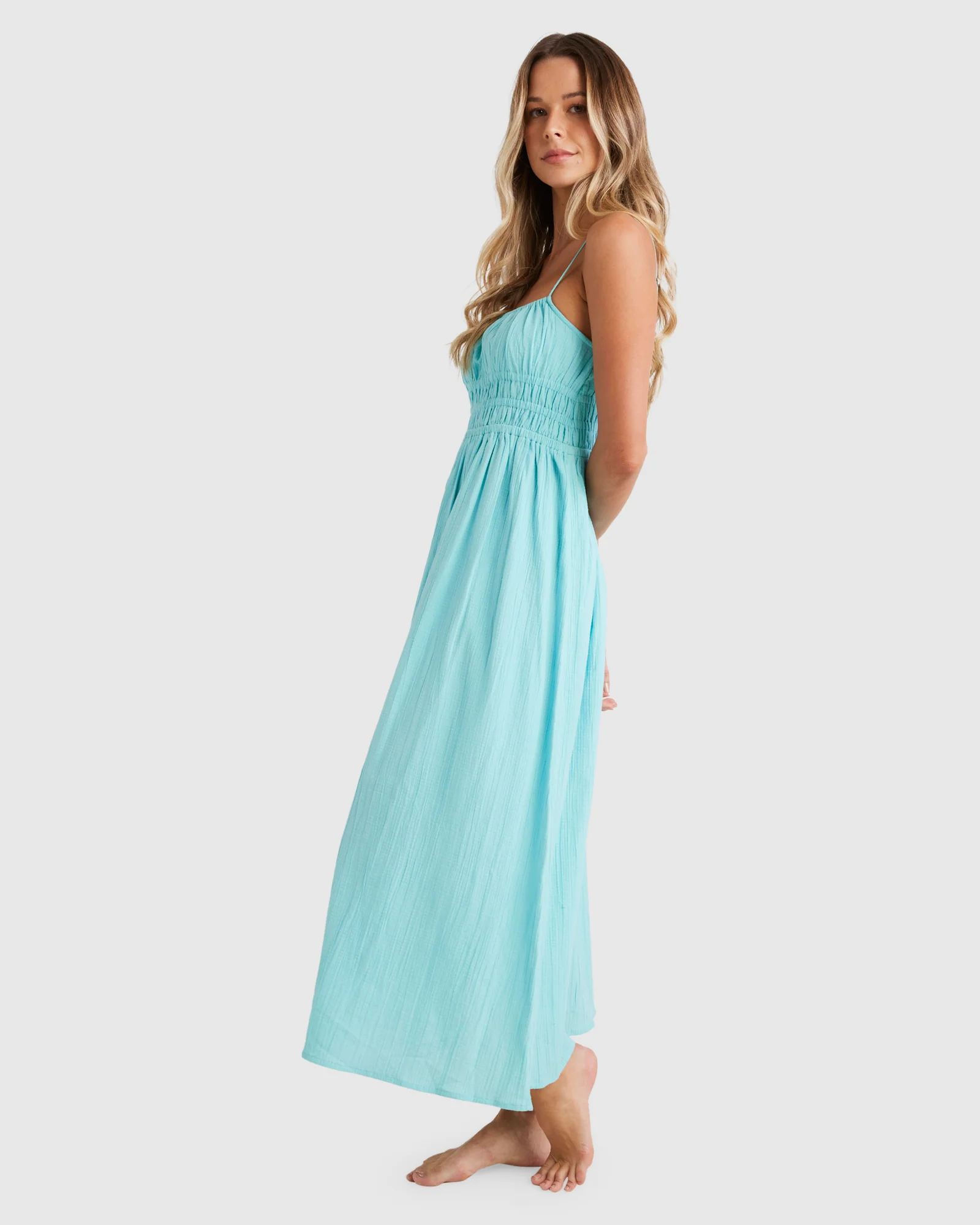 Womens Petal Maxi Dress - Image 2