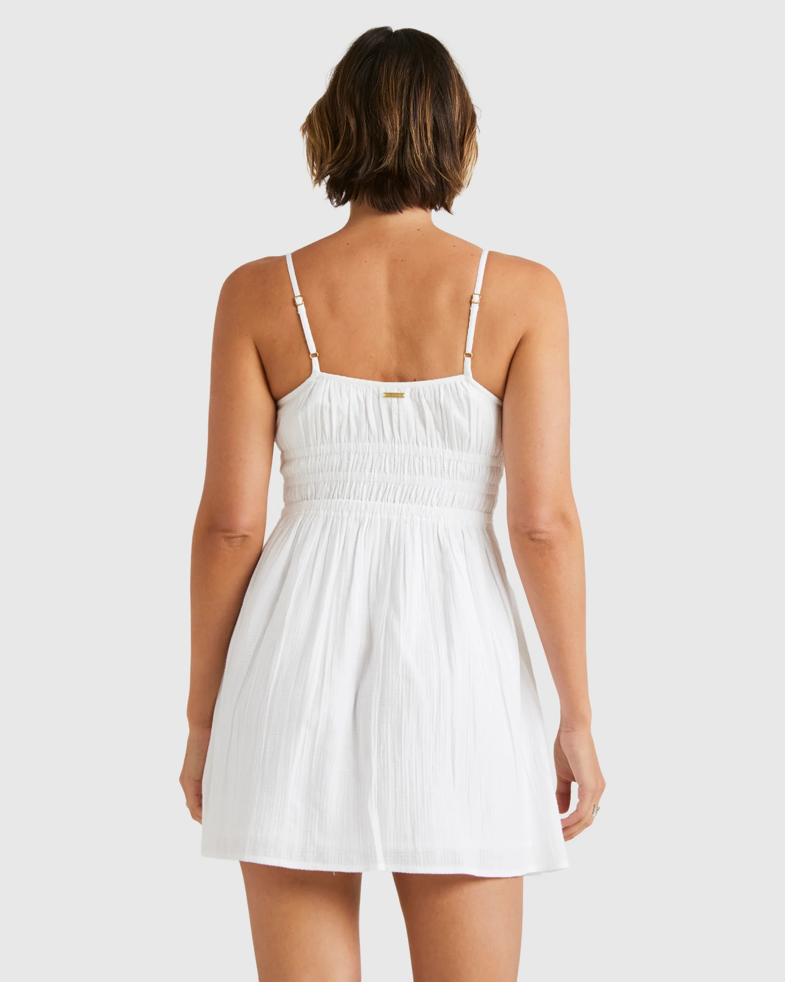 Womens Petal Mini Dress - Image 3