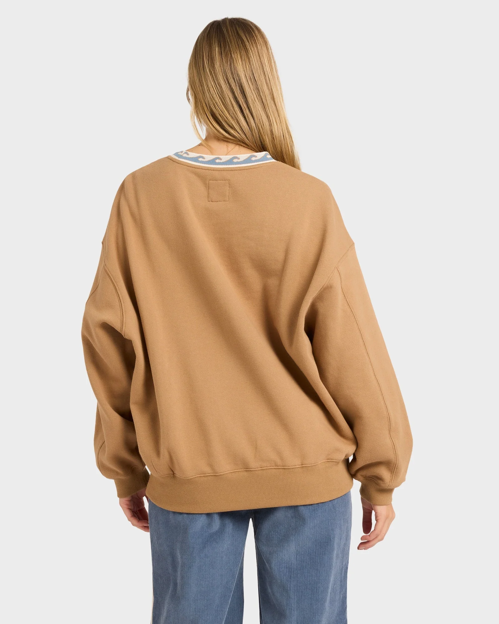 Womens Point Break Crew Neck - Image 2