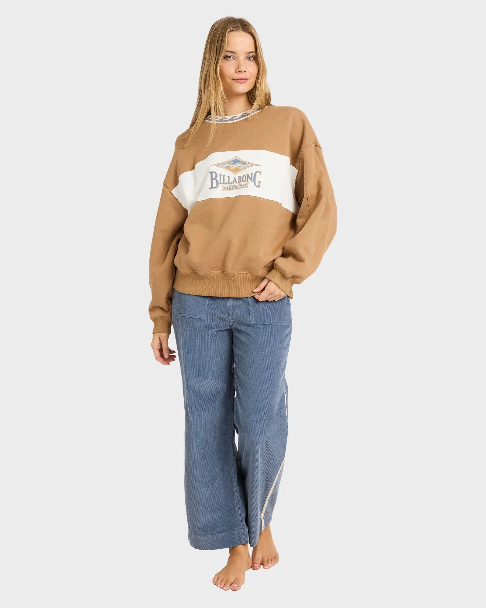 Womens Point Break Crew Neck - Image 5